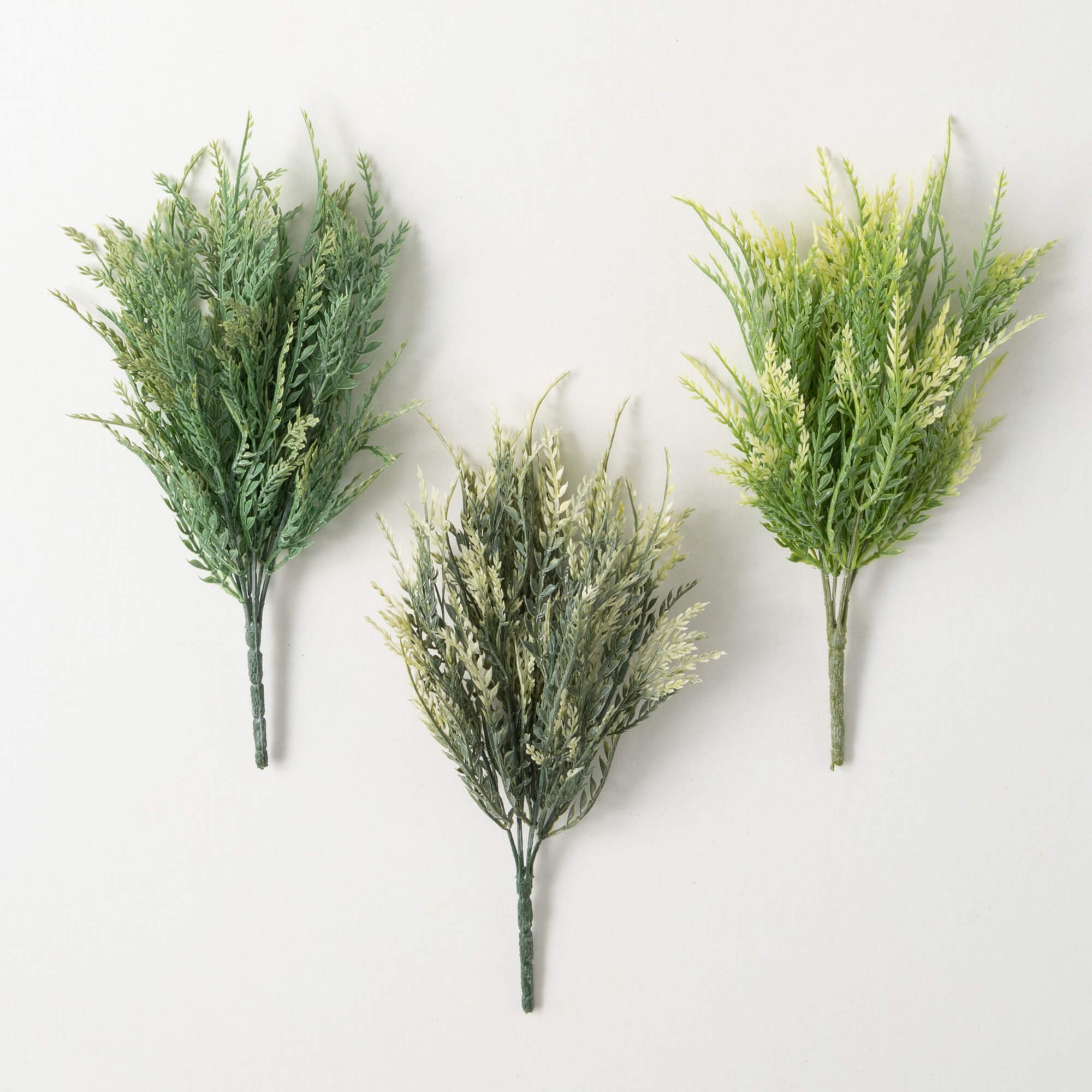 GREEN SAW GRASS BUSH SET