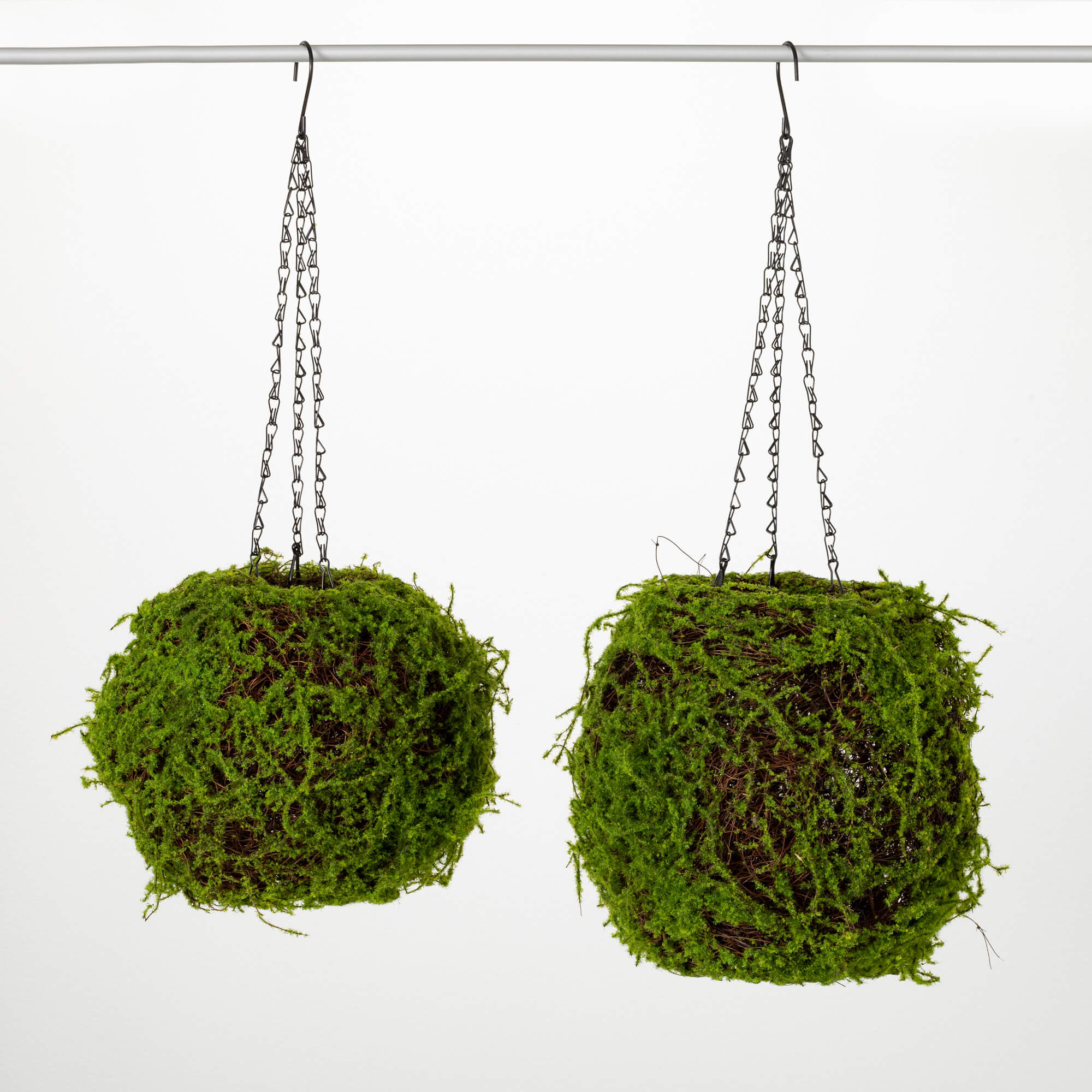 MOSS HANGING BASKET SET OF 2