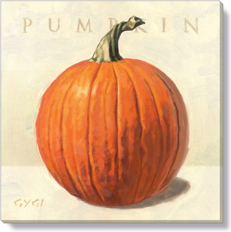 PUMPKIN GICLEE WALL ART