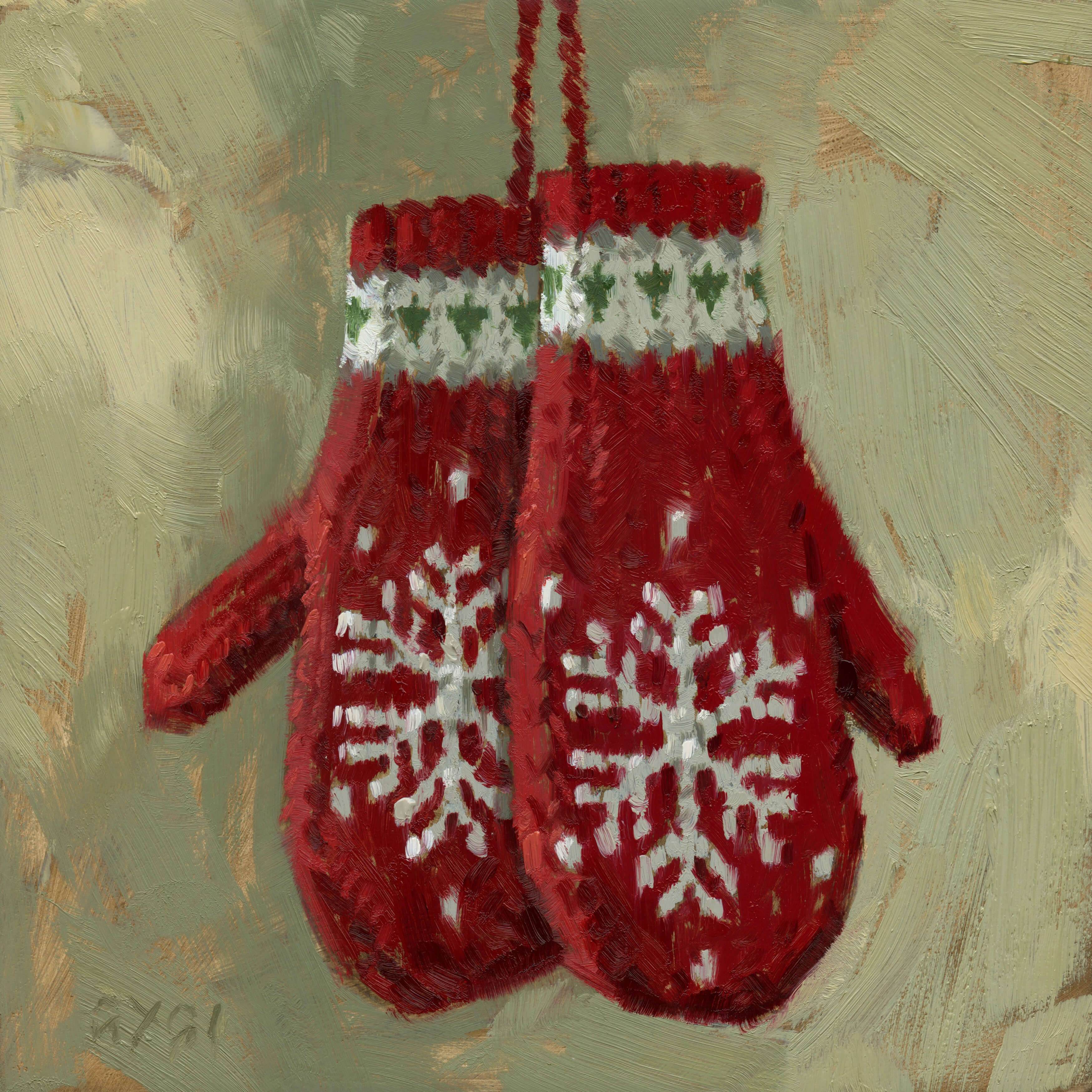 MITTENS GICLEE ARTWORK