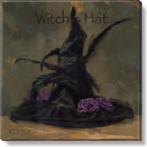 WITCH'S HAT GICLEE WALL ART