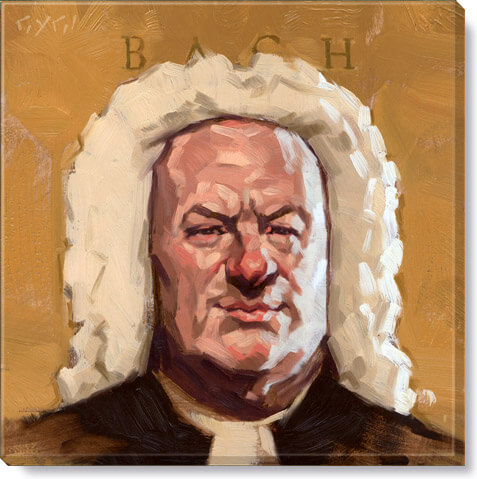 BACH GICLEE WALL ART