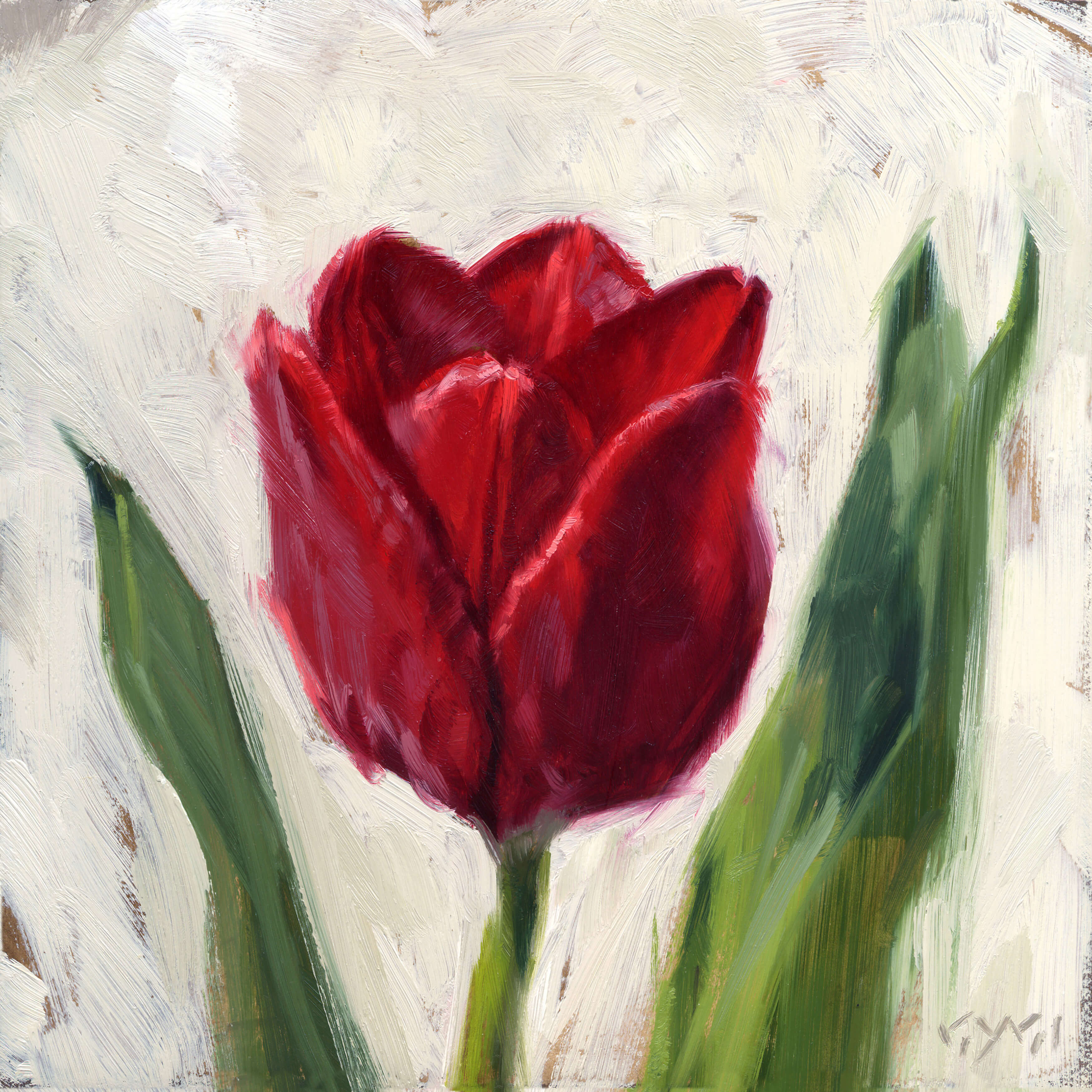 RED TULIP GICLEE ARTWORK