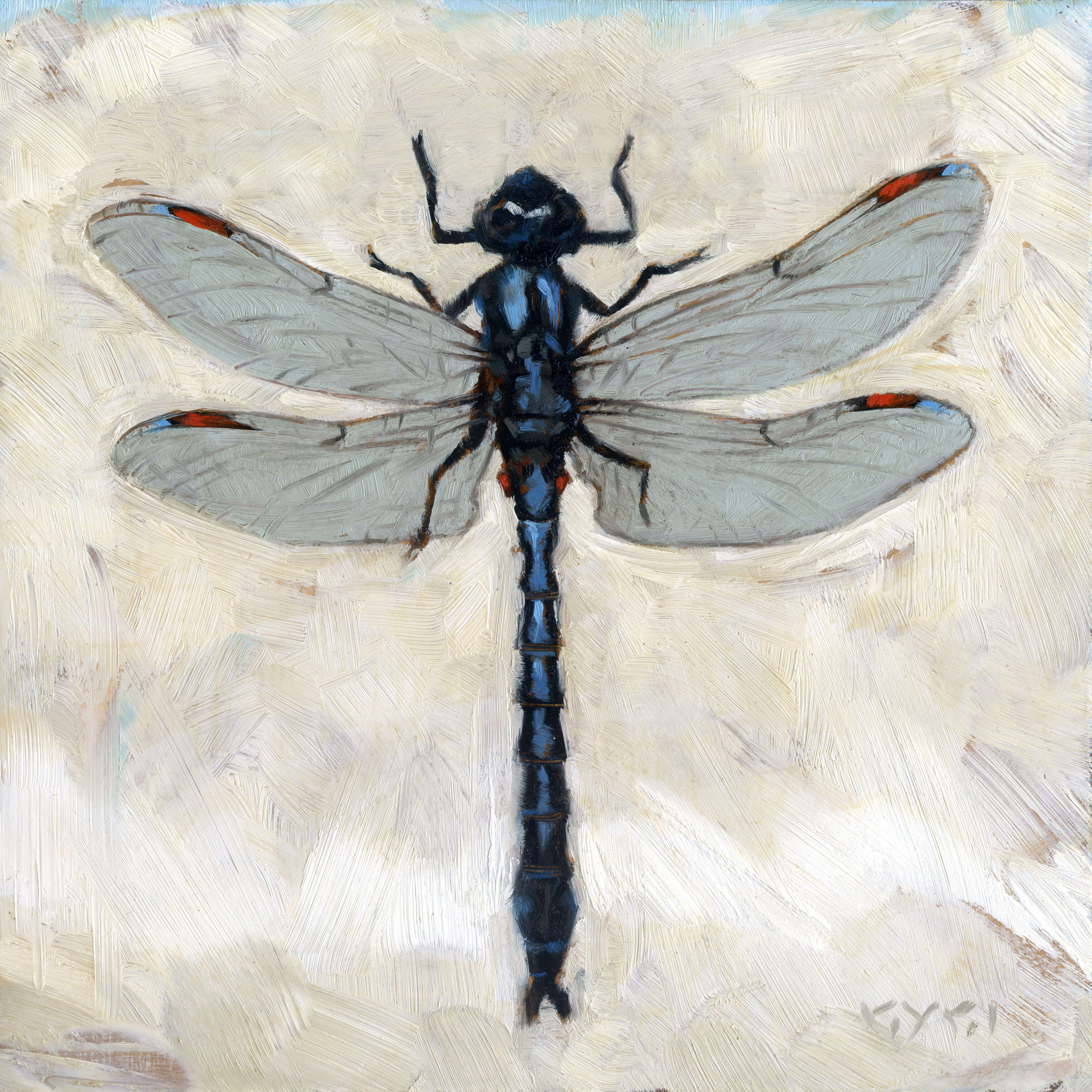 BLUE DRAGONFLY ARTWORK