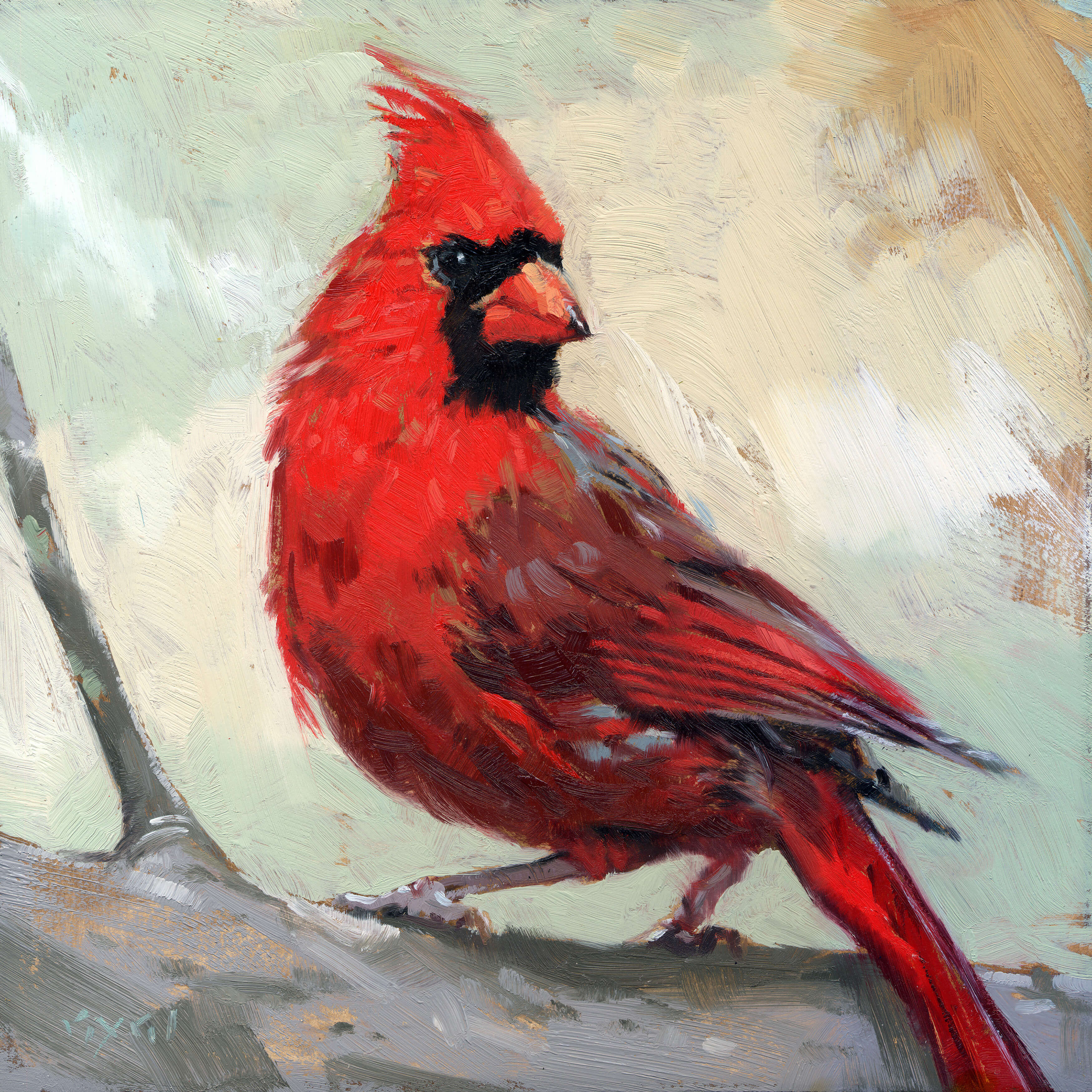 CARDINAL GICLEE ARTWORK