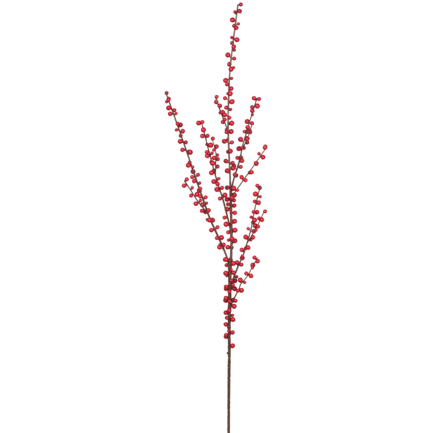 RED BERRY AND TWIG SPRAY