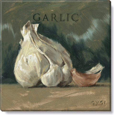 GARLIC GICLEE WALL ART