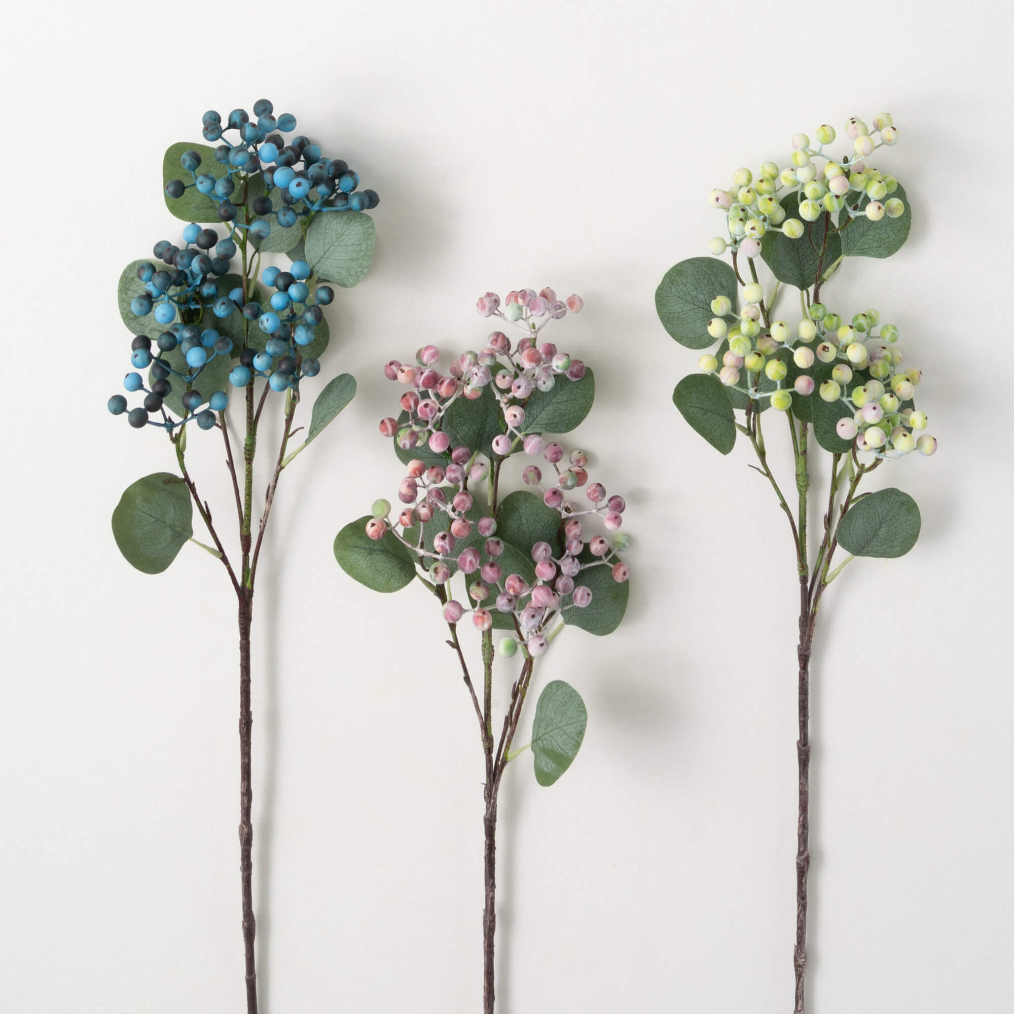 DUSK-COLORED BERRY STEM TRIO