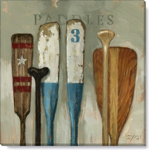 PADDLES GICLEE WALL ART