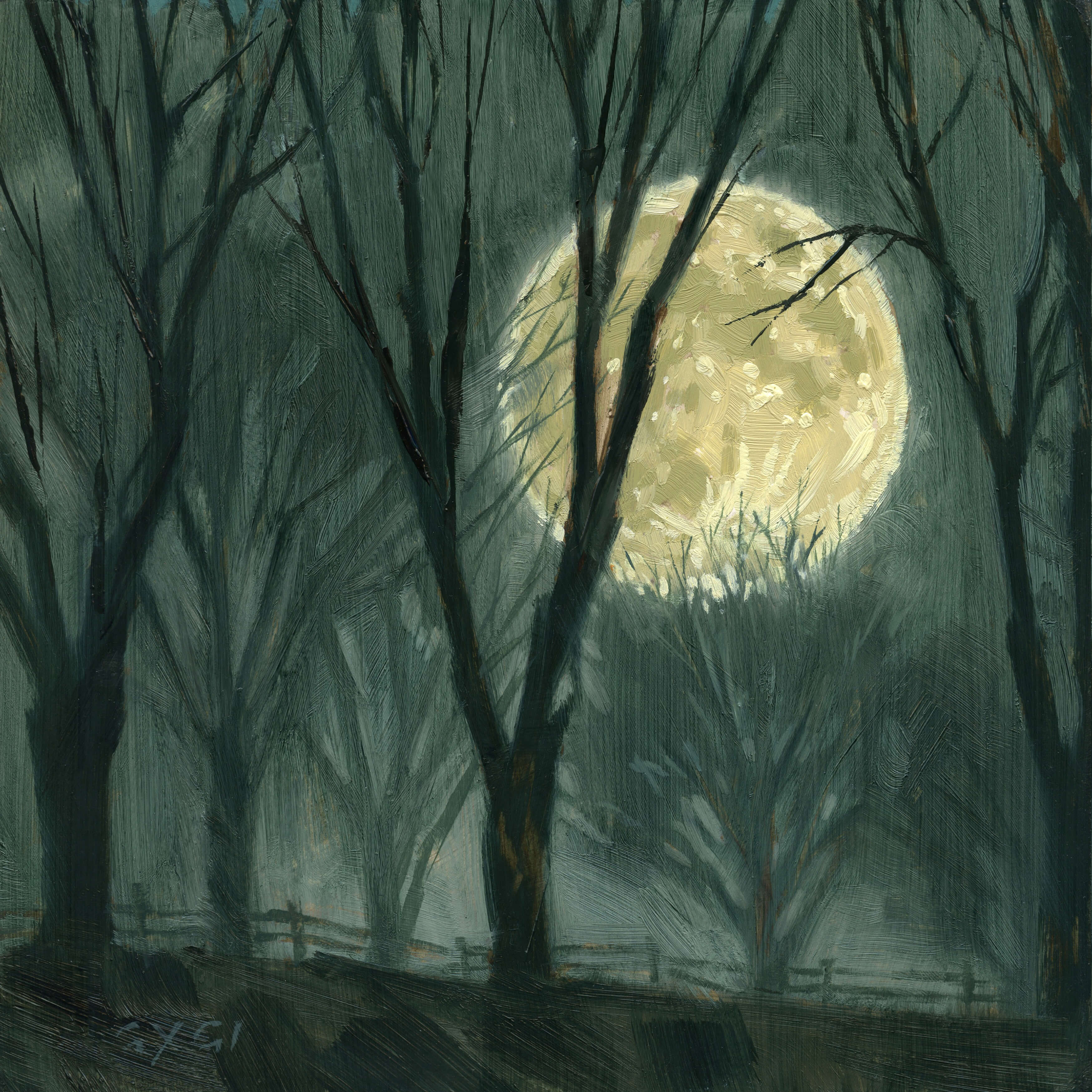 FULL MOON GICLEE ARTWORK