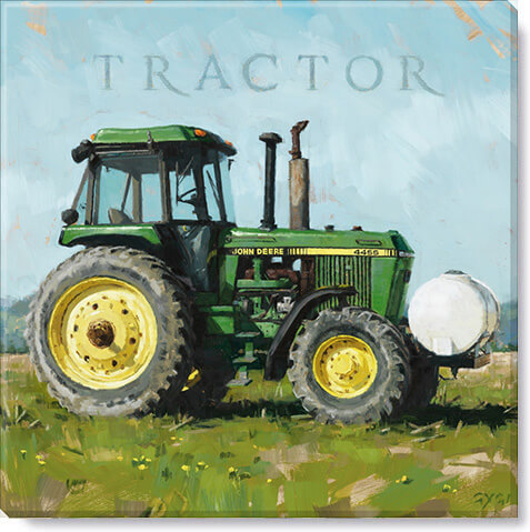 TRACTOR GICLEE WALL ART