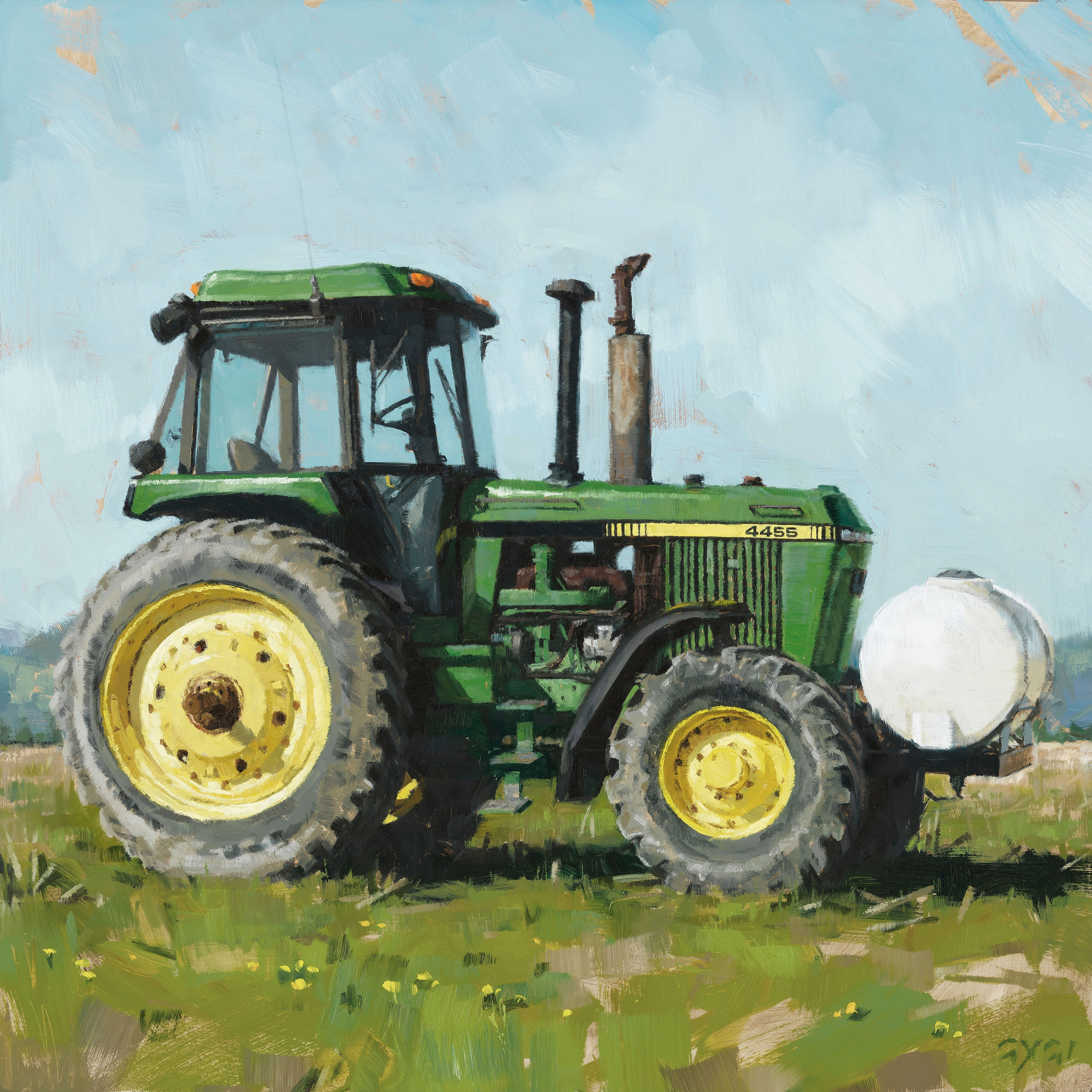 TRACTOR GICLEE ARTWORK