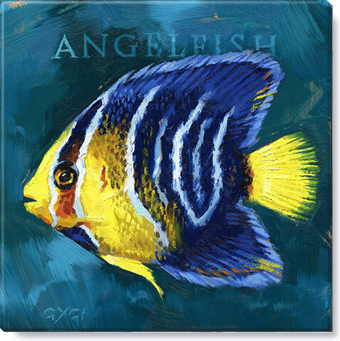 ANGELFISH GICLEE WALL ART