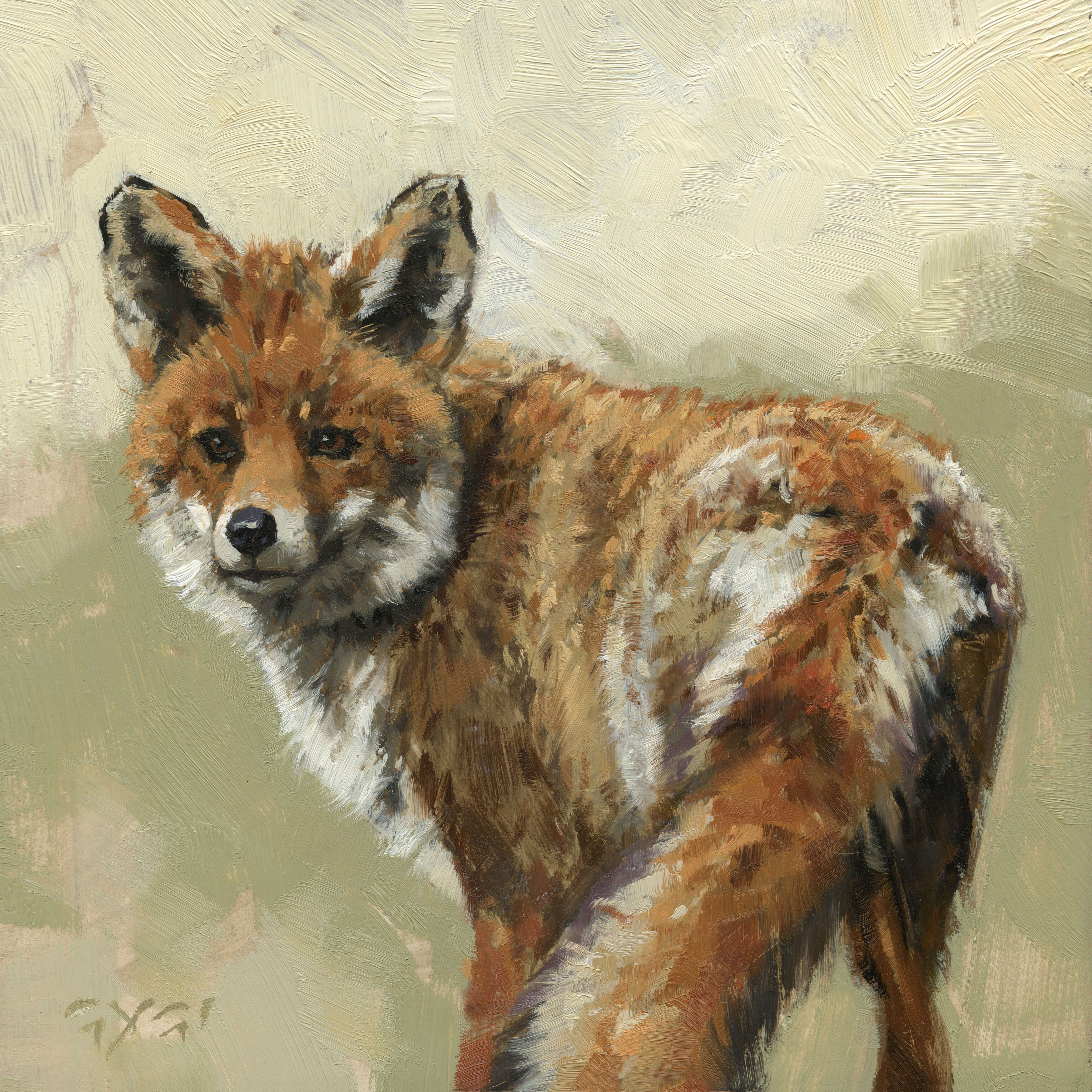 BROWN FOX ARTWORK