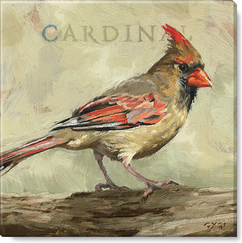 FEMALE CARDINAL GICLEE ART