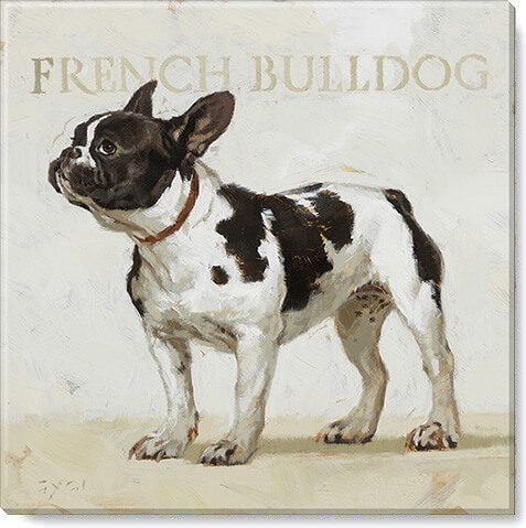 FRENCH BULLDOG GICLEE WALL ART