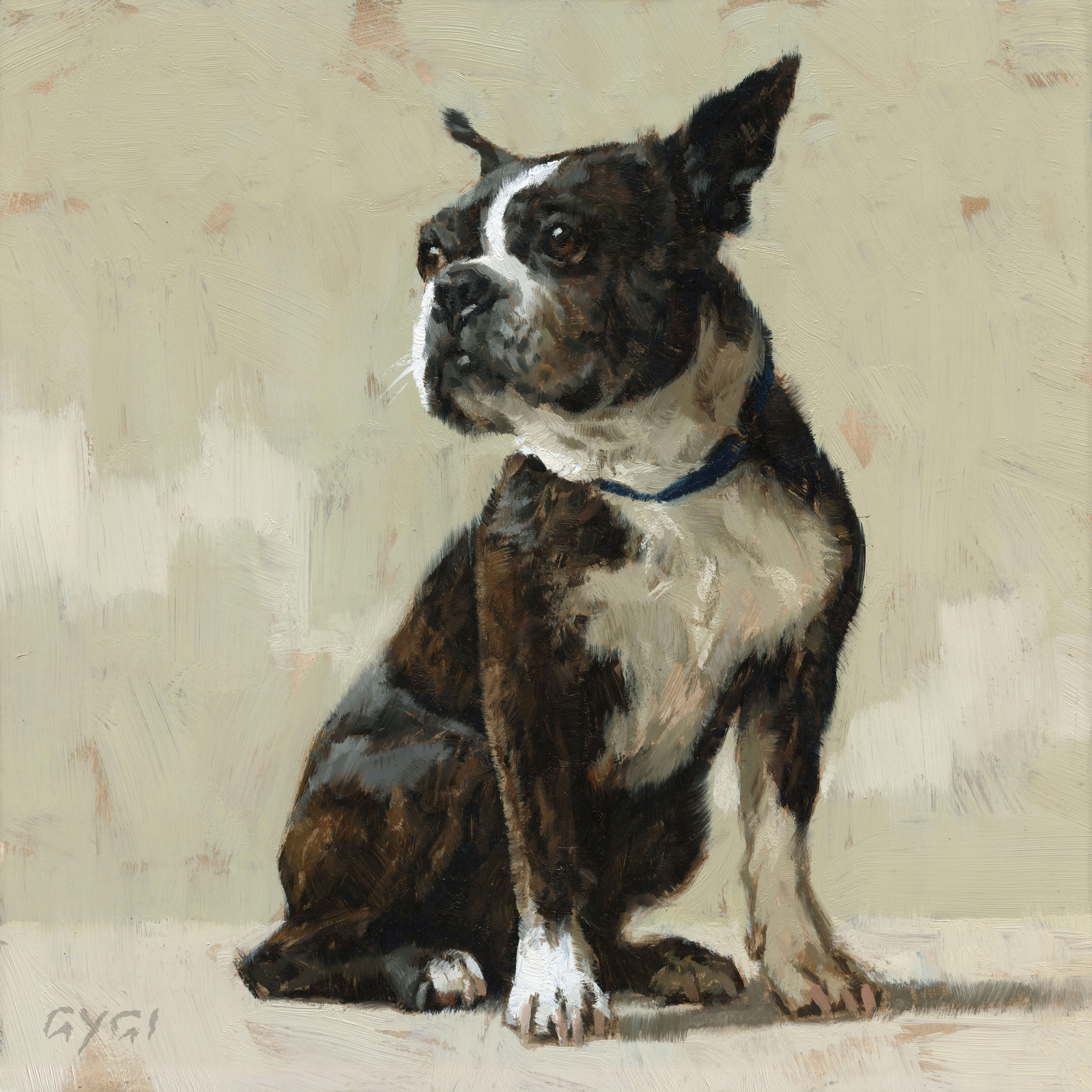 BOSTON TERRIER GICLEE ARTWORK