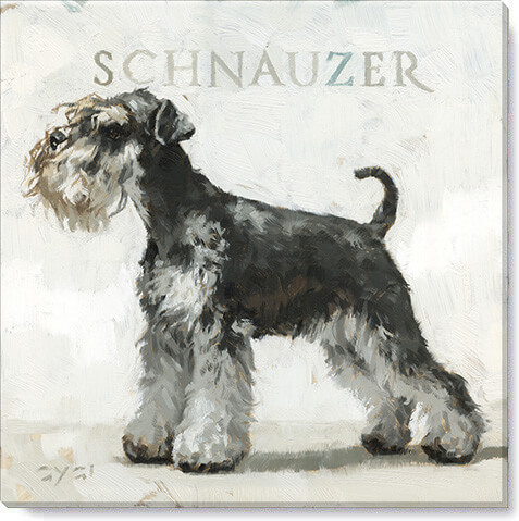 MINIATURE SCHNAUZER WALL ART