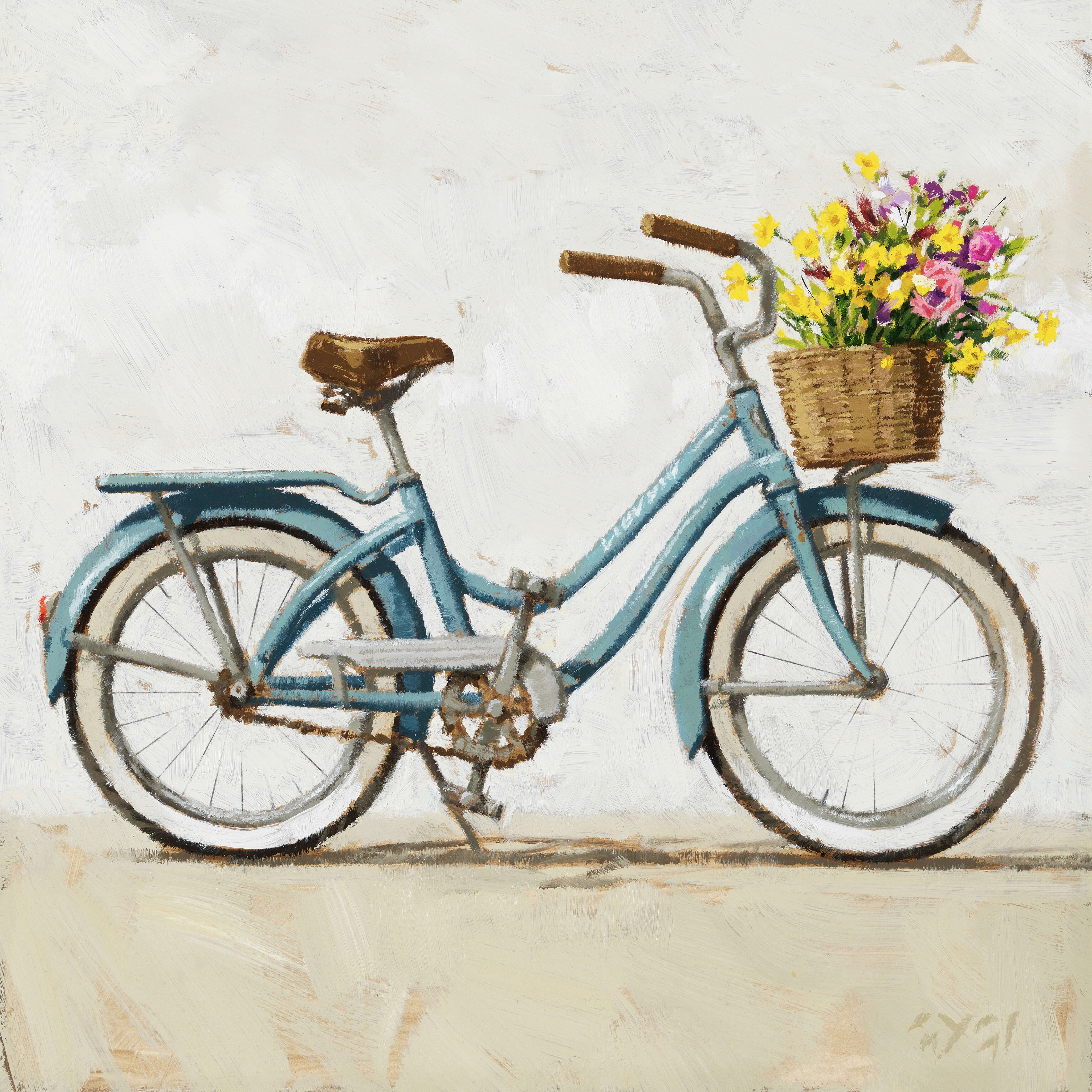 FLOWER BICYCLE ARTWORK