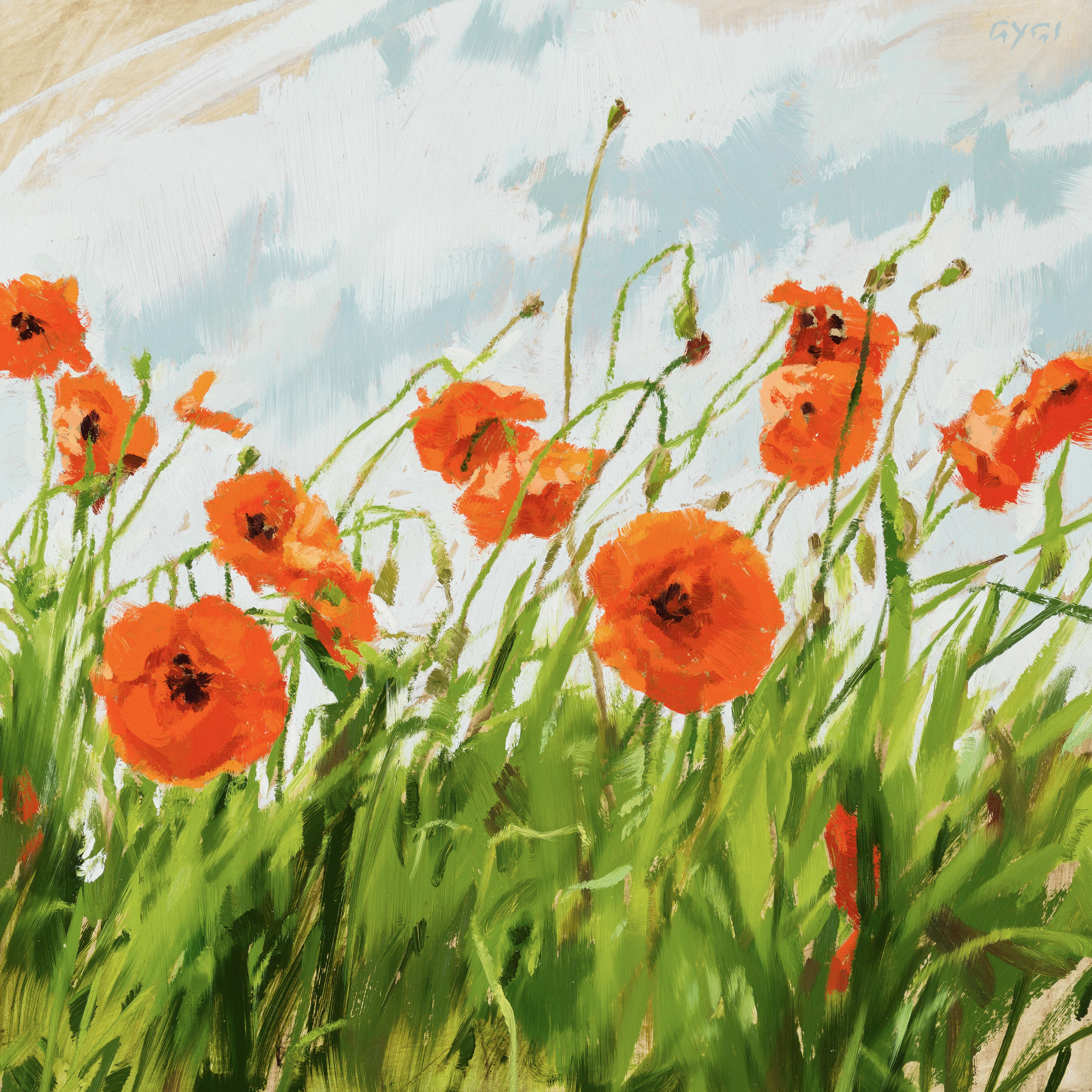 POPPY FIELD GICLEE ARTWORK