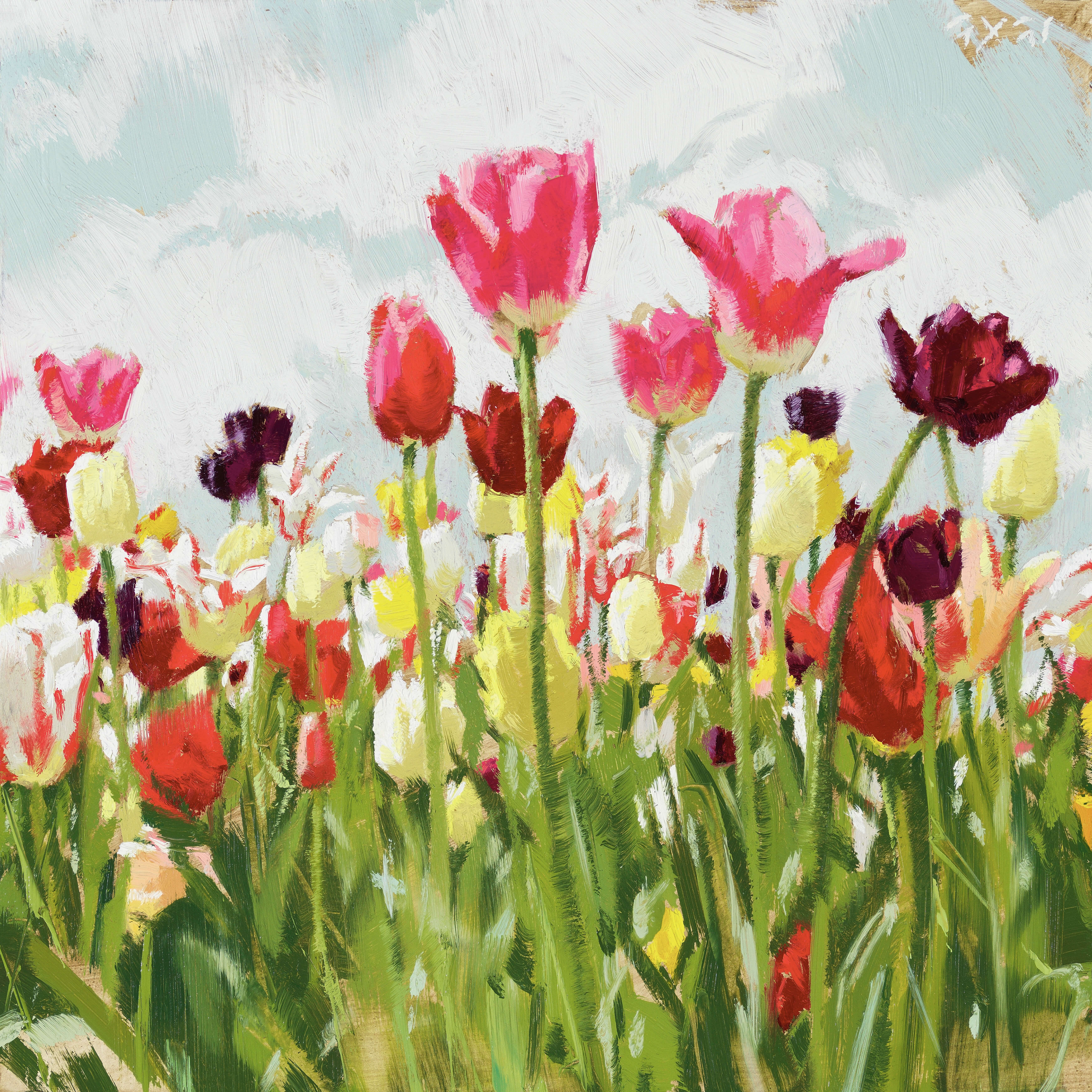 TULIP FIELD GICLEE ARTWORK