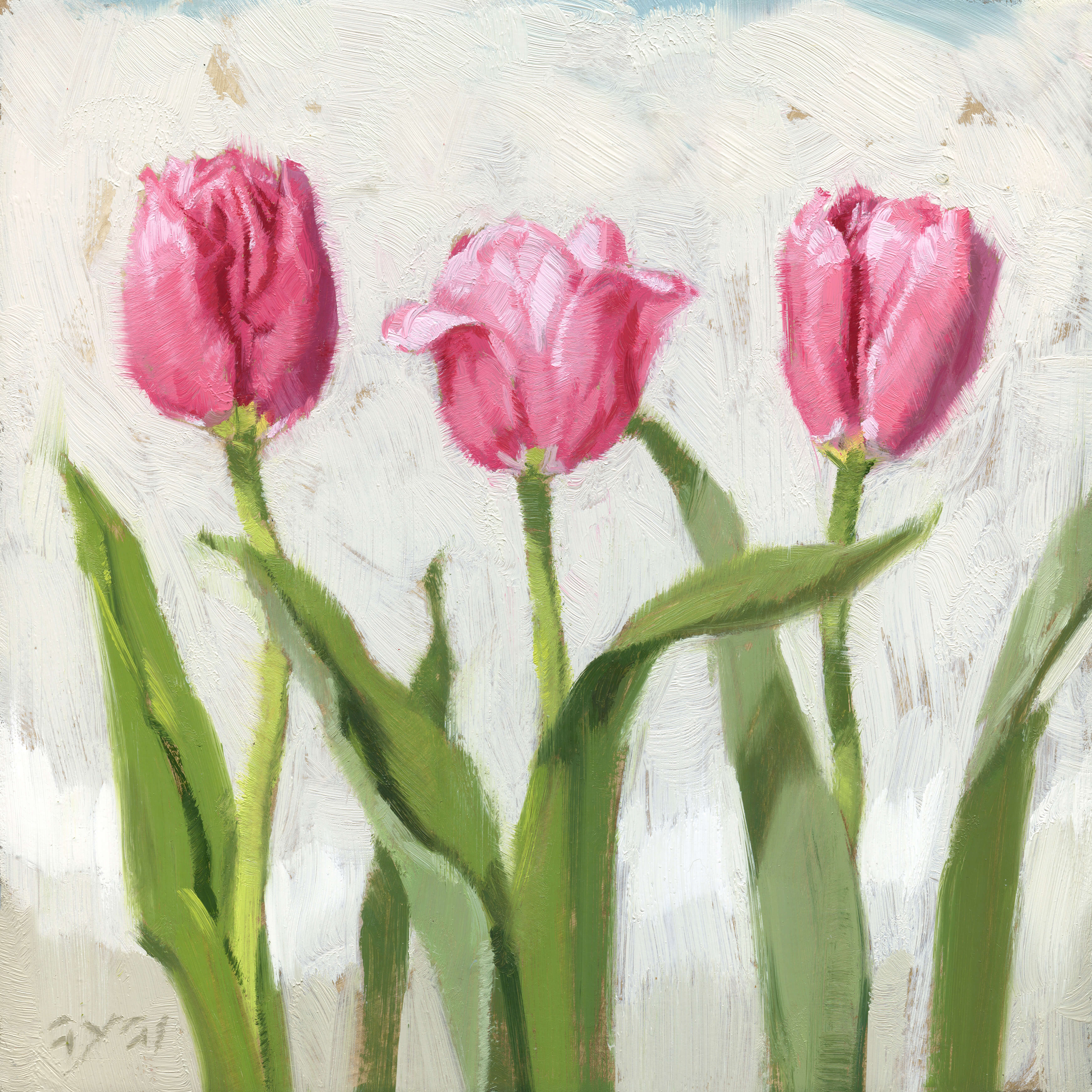 TULIP TRIO GICLEE ARTWORK