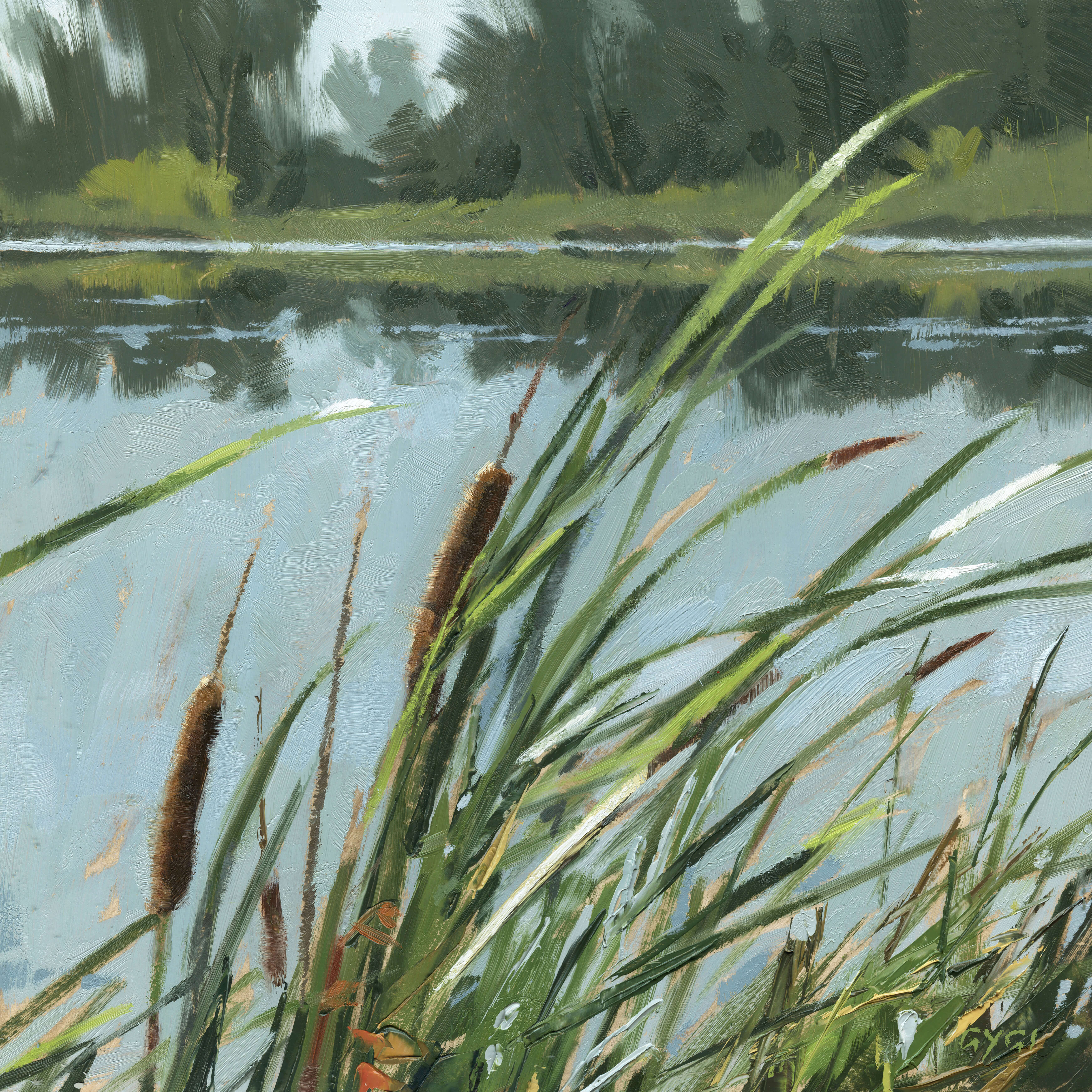 CATTAILS GICLEE ARTWORK