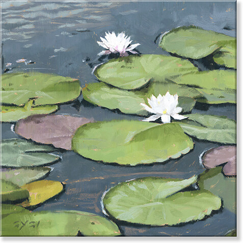 LILYPADS GICLEE WALL ART