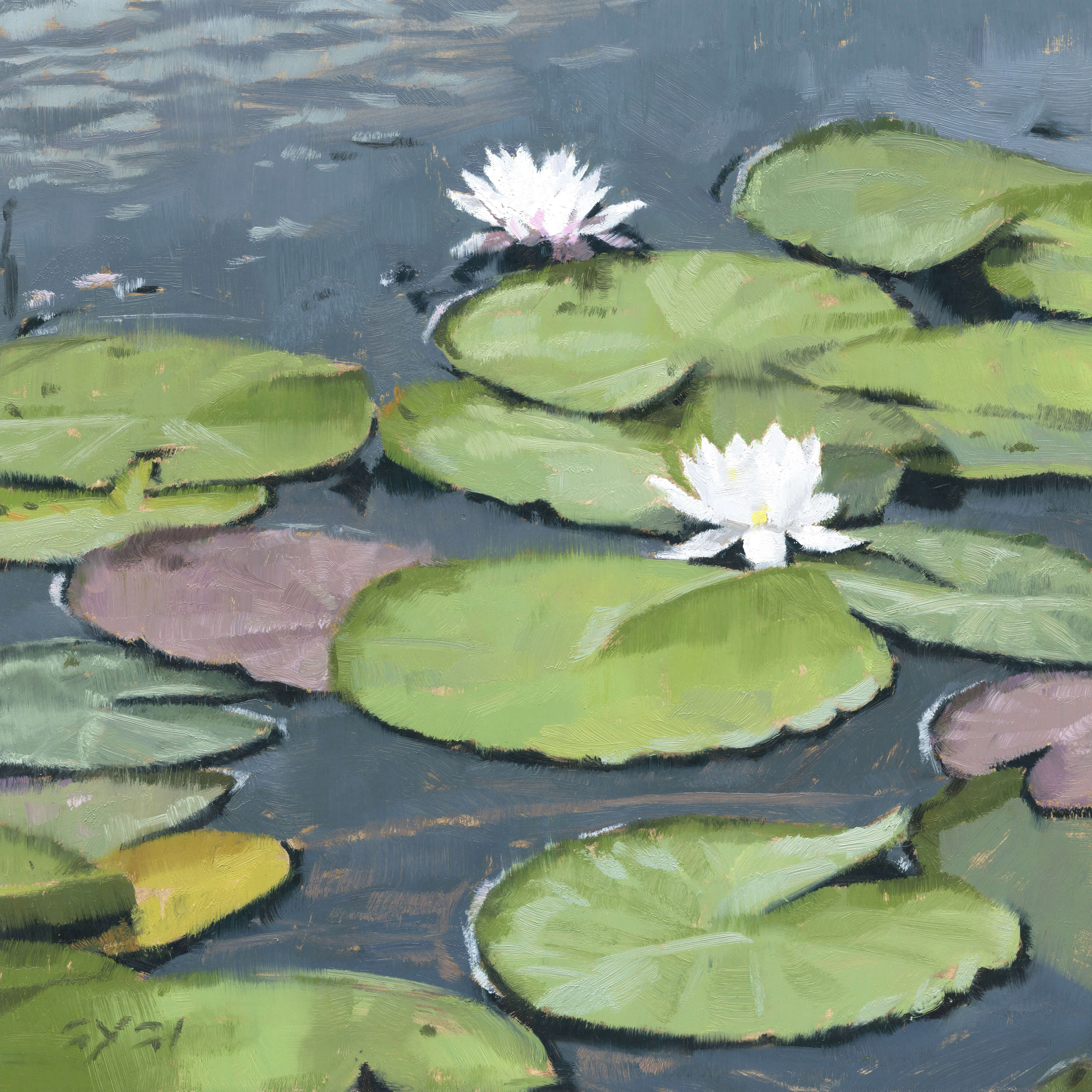 LILY PADS GICLEE ARTWORK