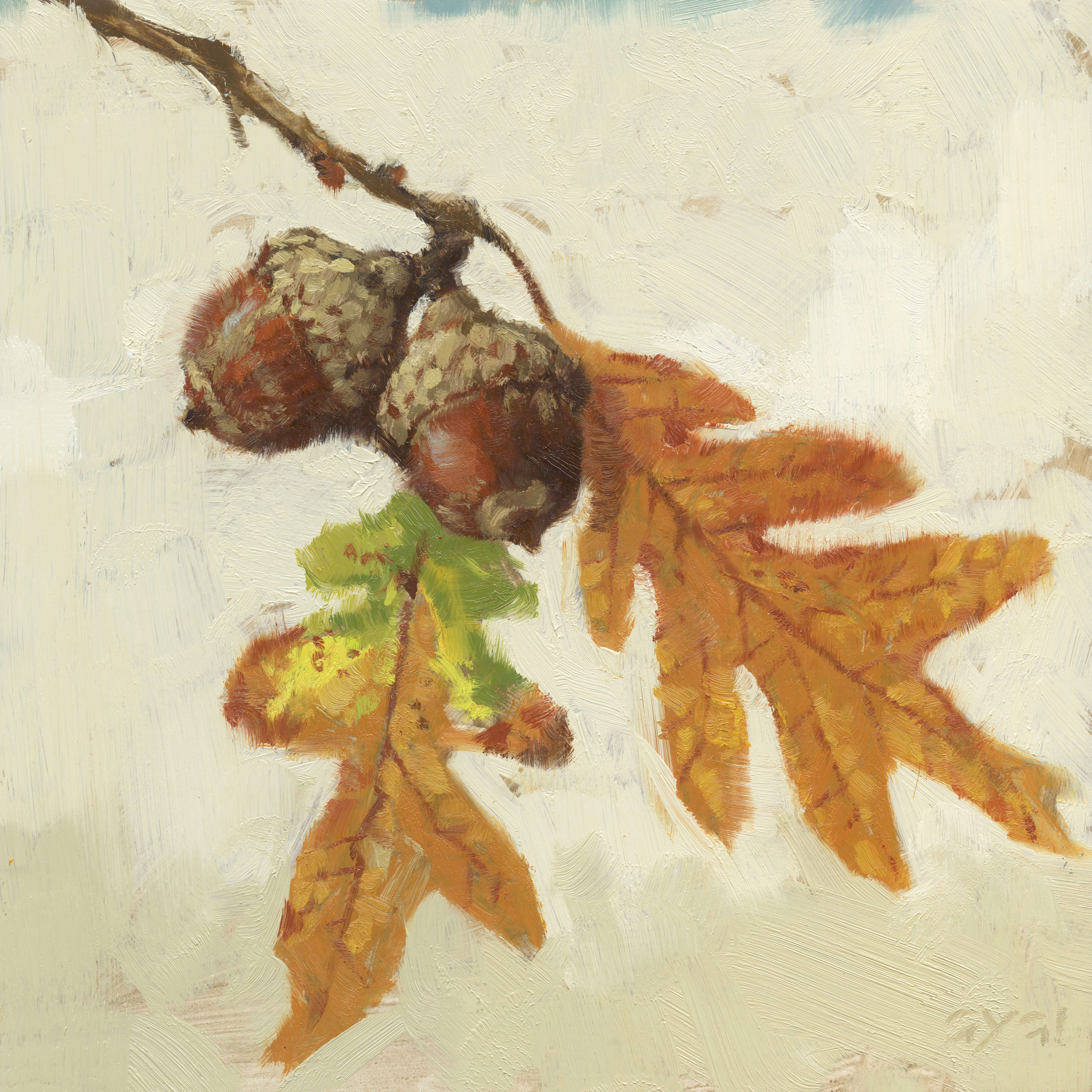 FALL ACORN GICLEE ARTWORK