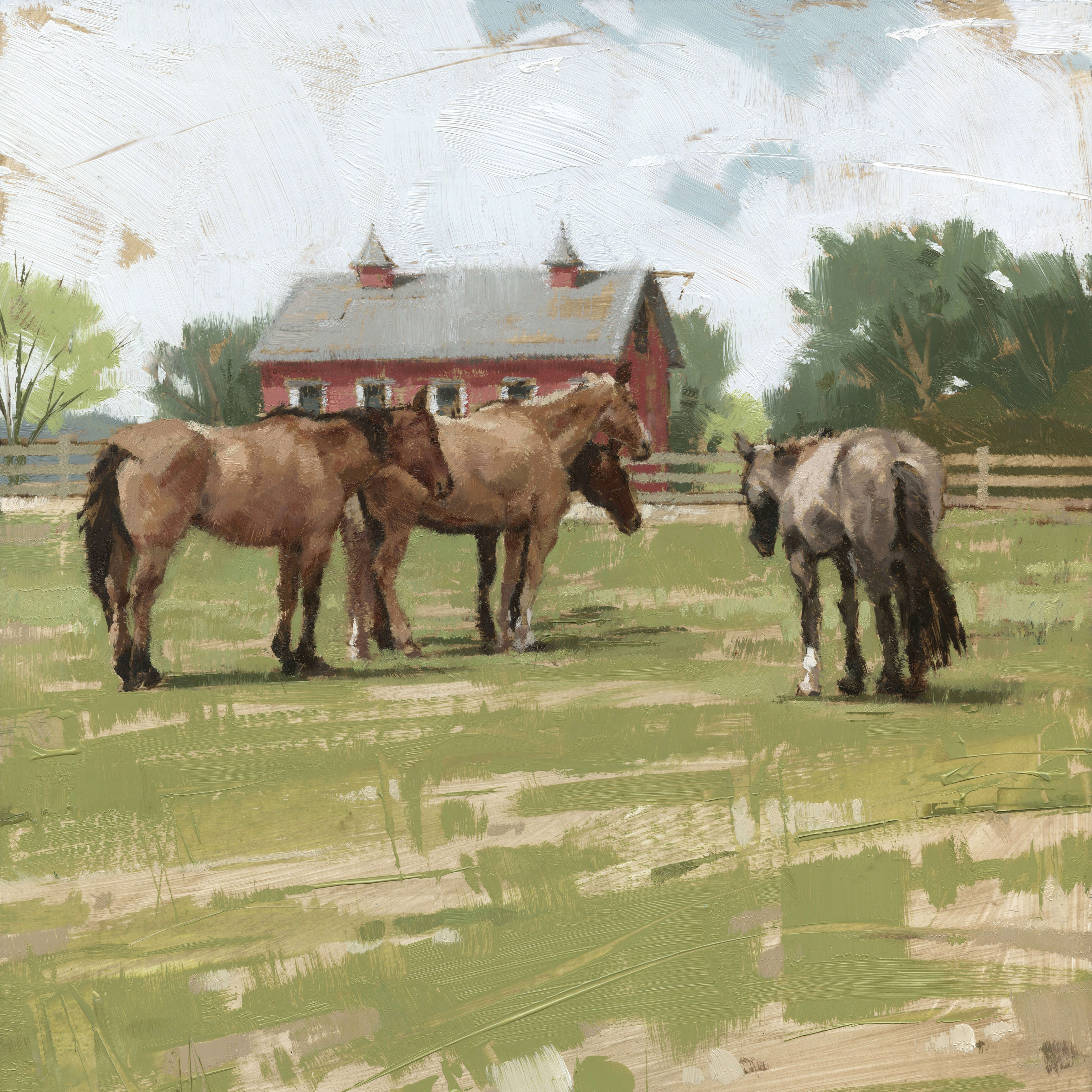 HORSES & BARN ARTWORK