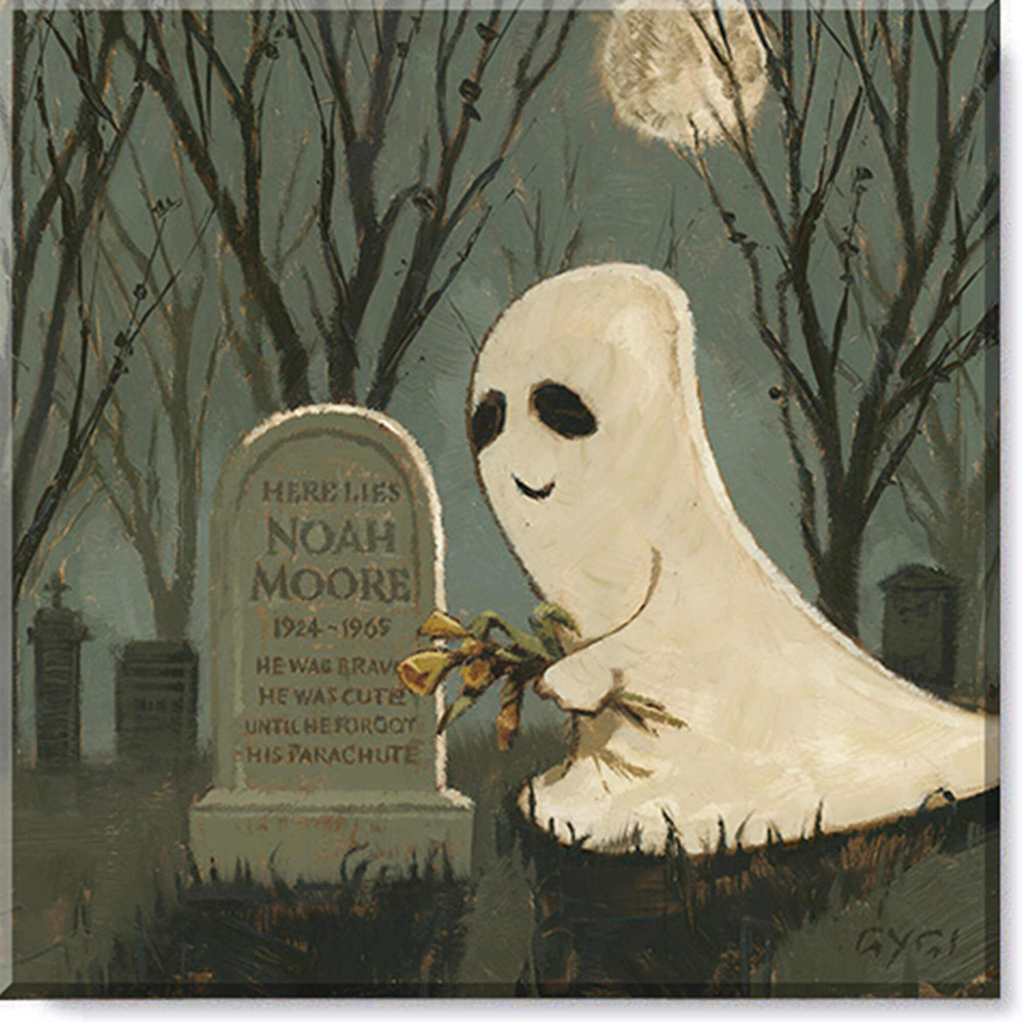 GHOST GRAVE GICLEE ARTWORK