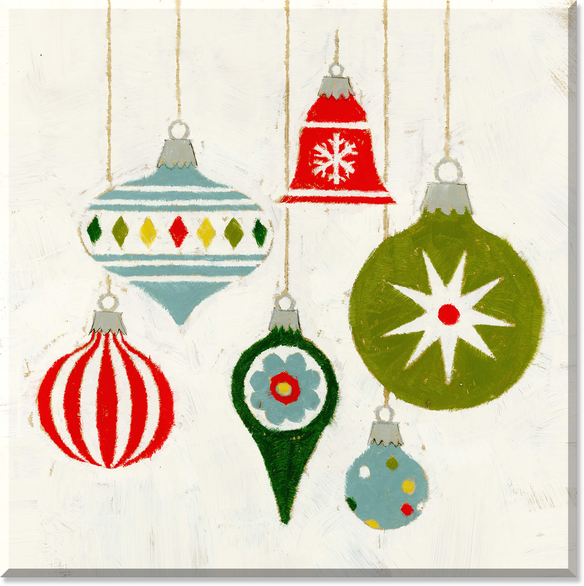 CHRISTMAS ORNAMENTS ARTWORK