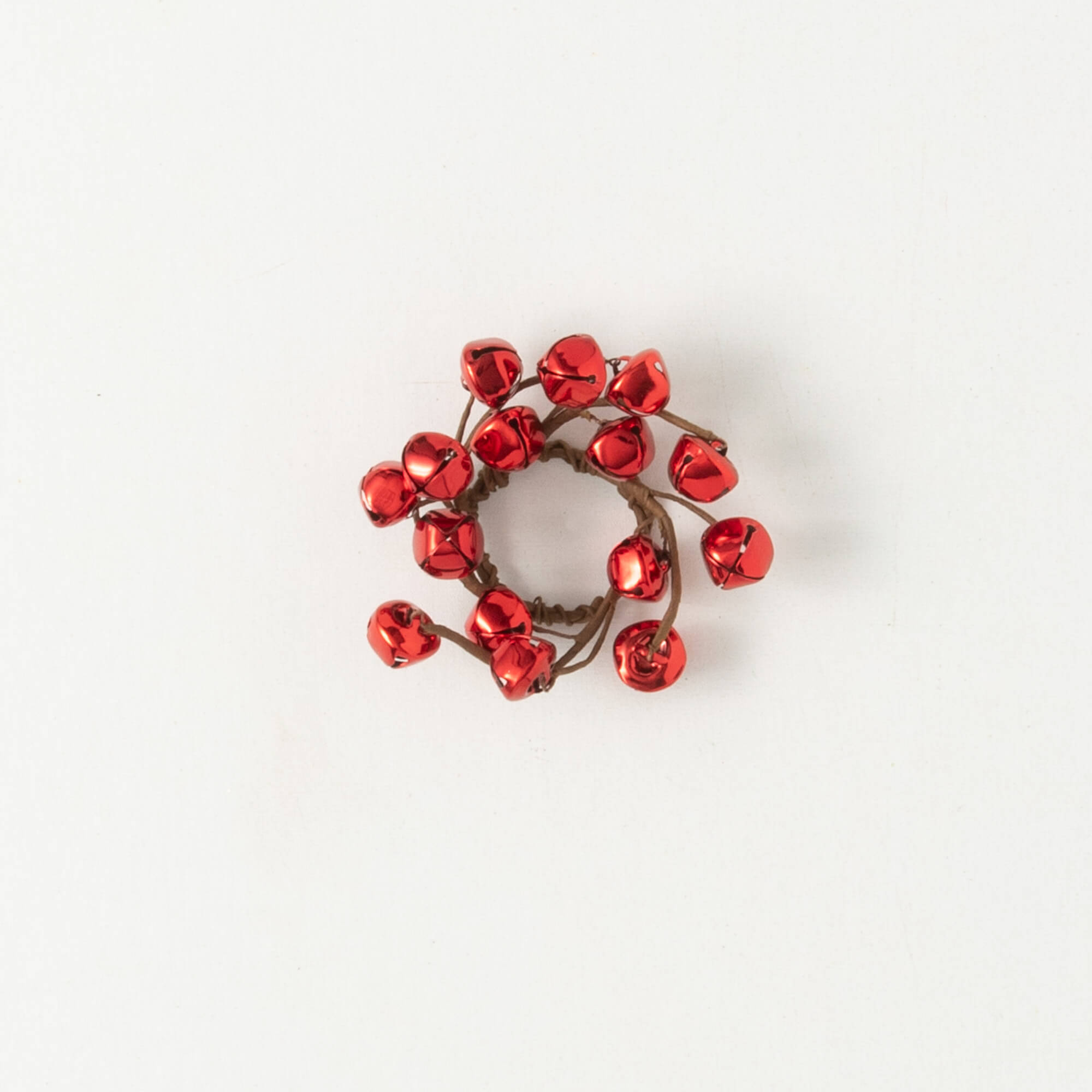 RED JINGLE BELL NAPKIN RING