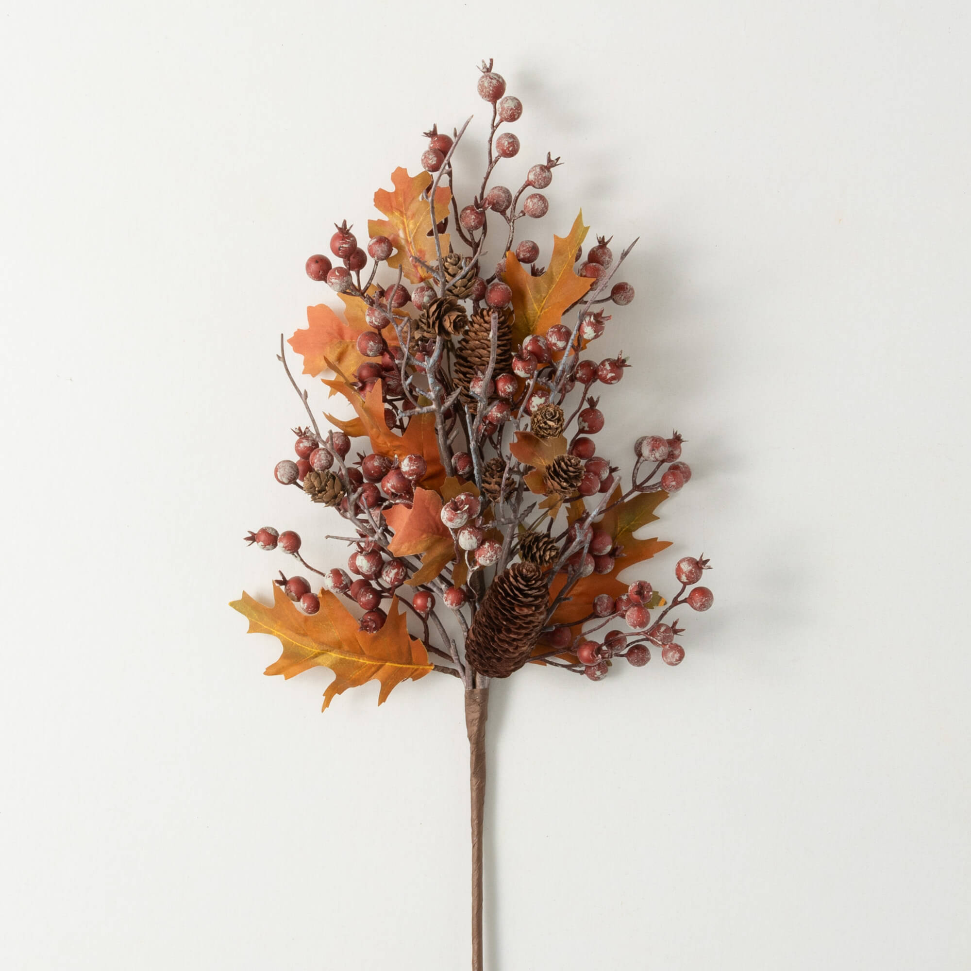 RUSTIC FALL BERRY LEAF SPRAY