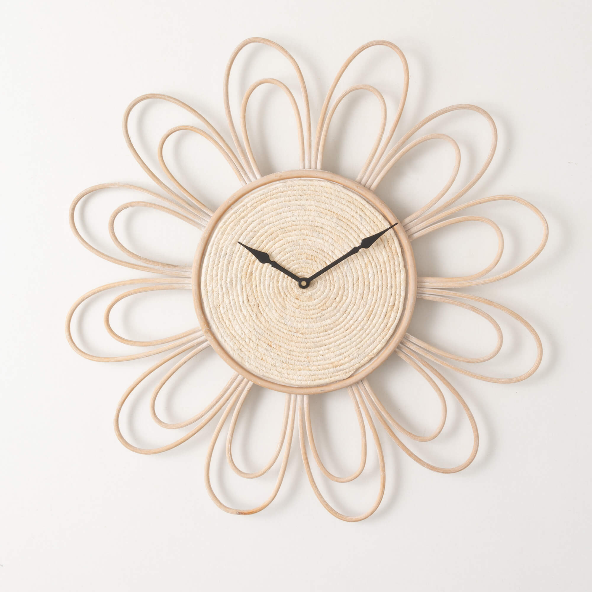 WOVEN WALL CLOCK