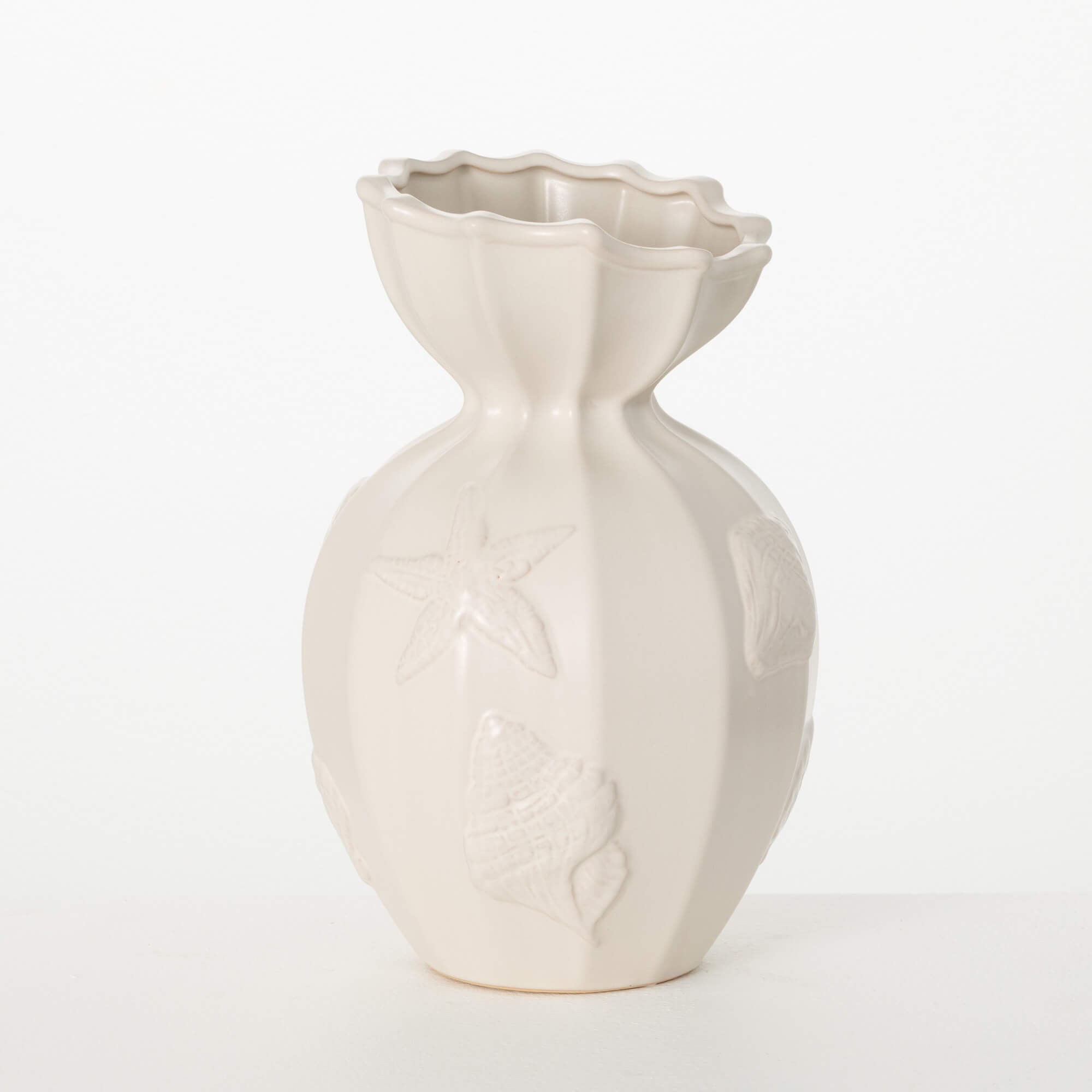 SHELL STAR VASE