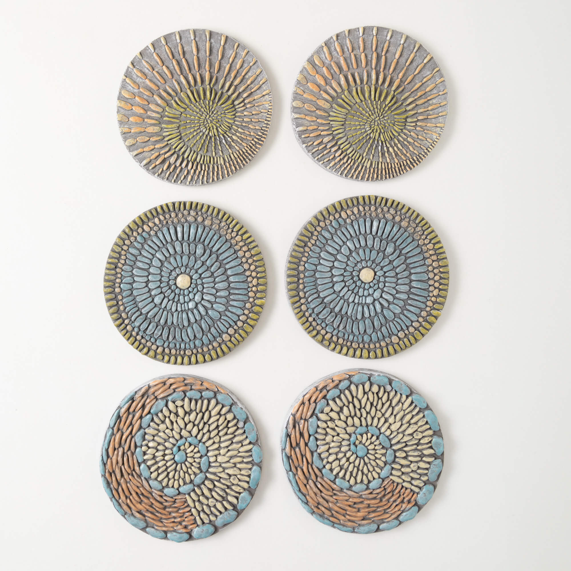 SPIRAL PATTERN STEPPING STONES