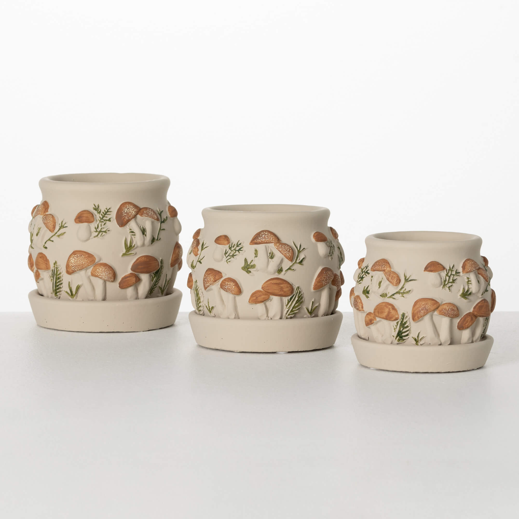 MUSHROOM PLANTER Set 3