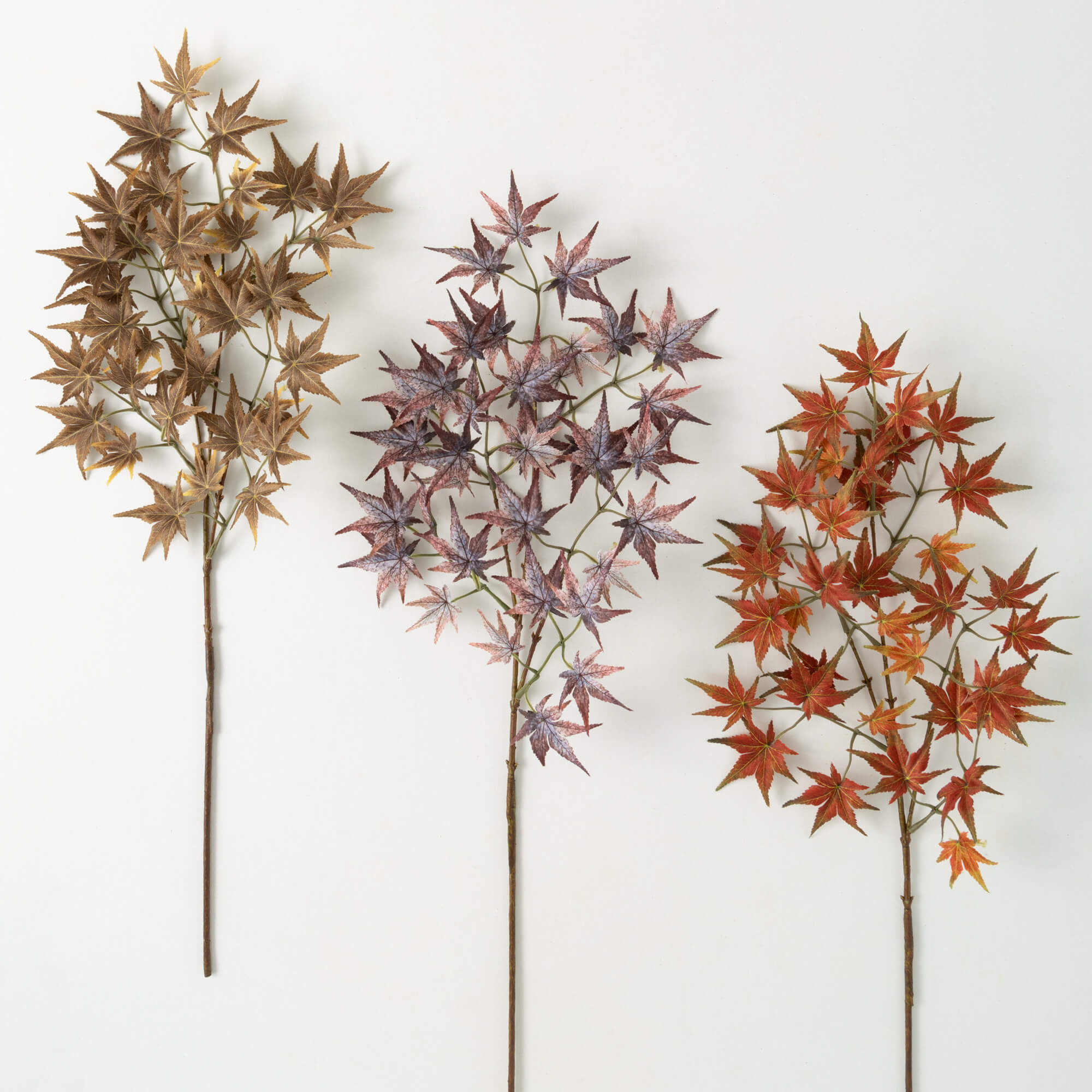 FALL MAPLE LEAF SPRAY SET OF 3