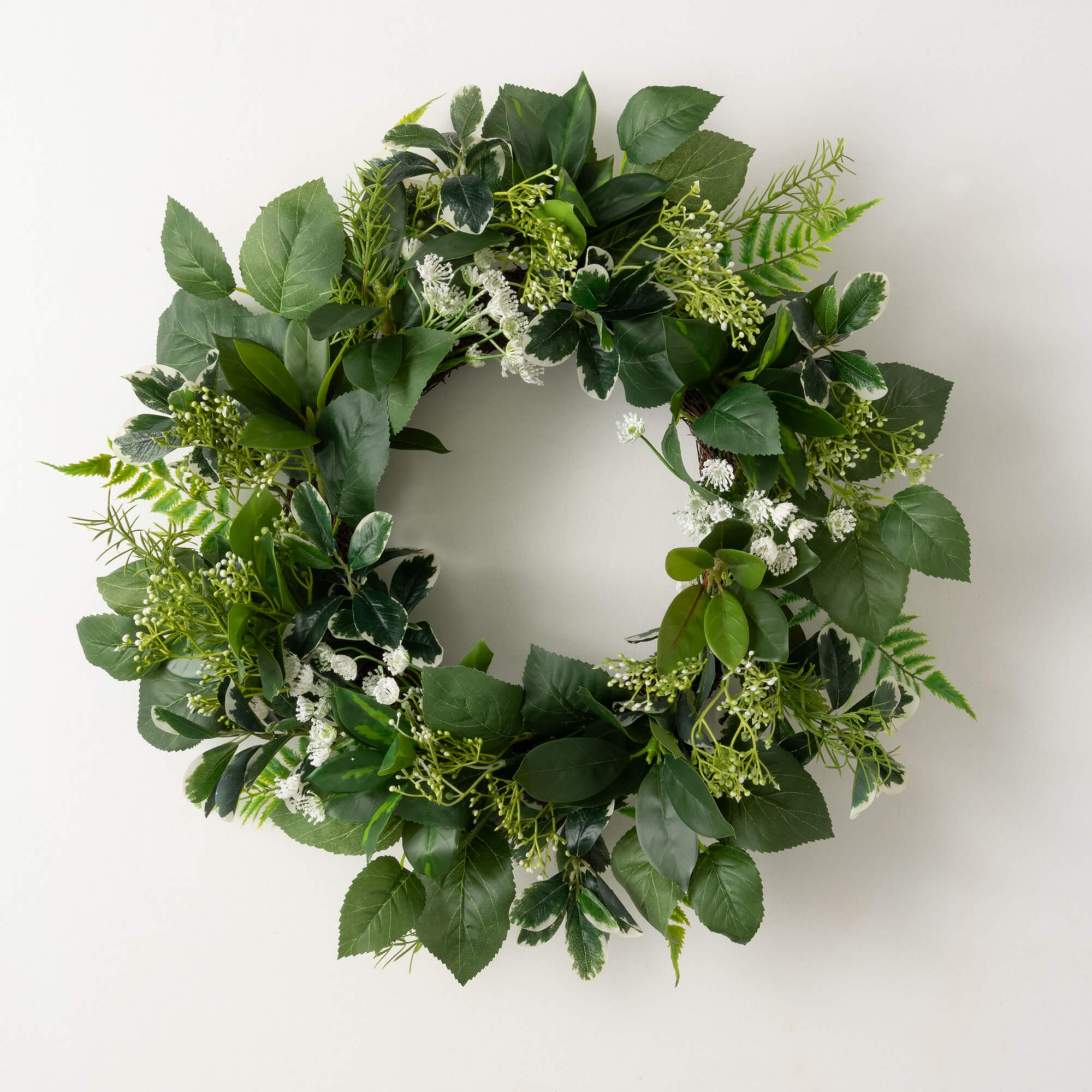 MIXED FOLIAGE WREATH