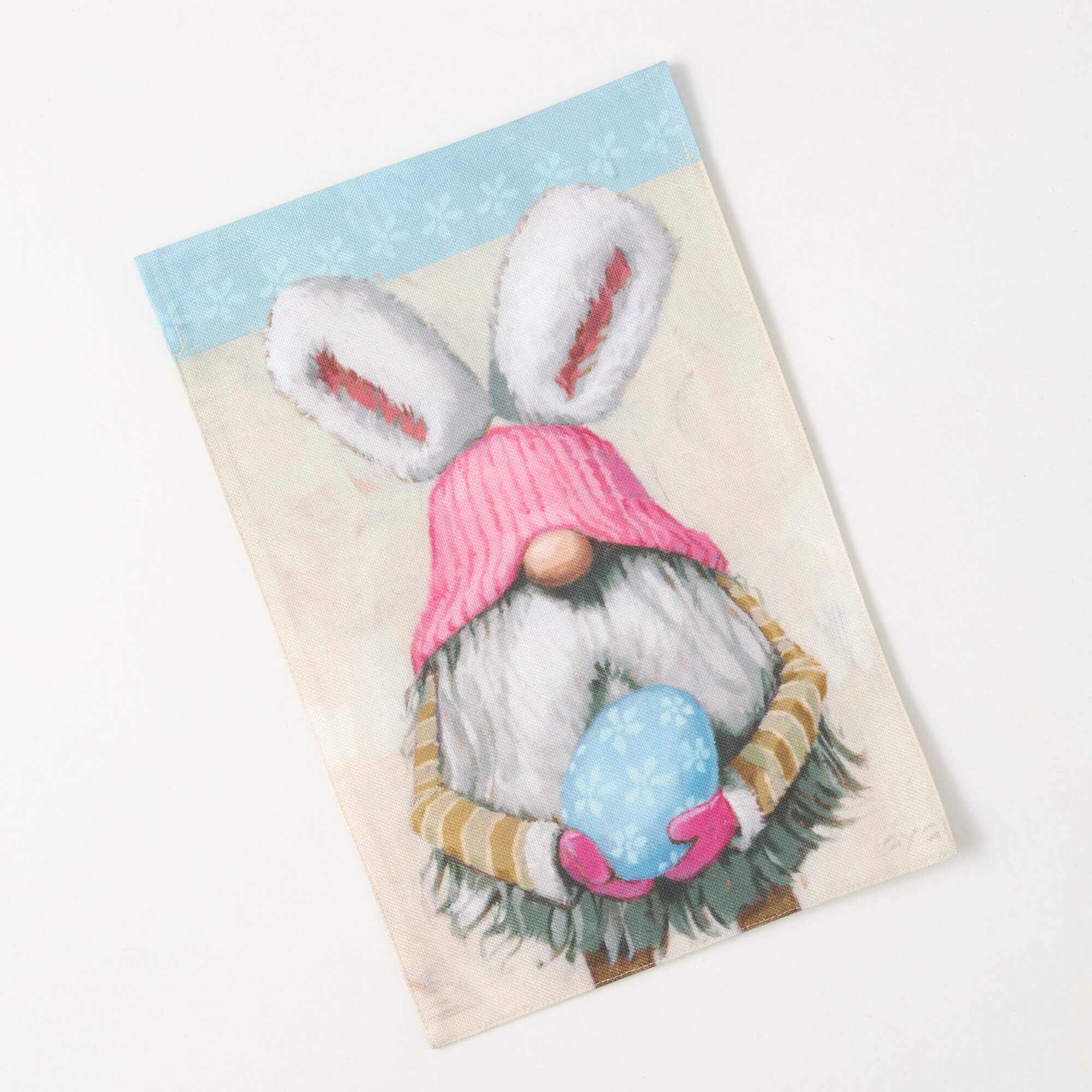 GYGI EASTER GNOME GARDEN FLAG