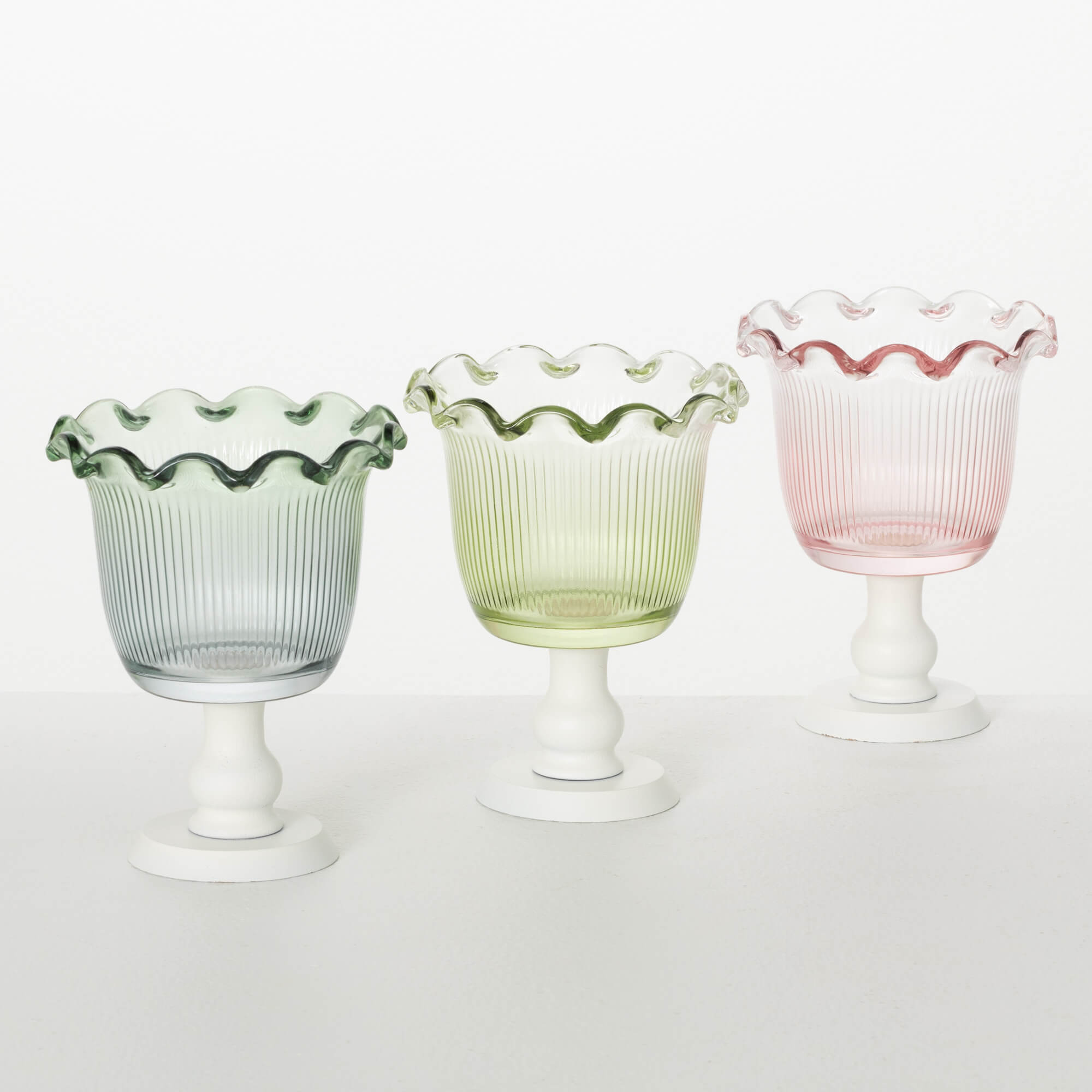 FOOTED VASE Set 3