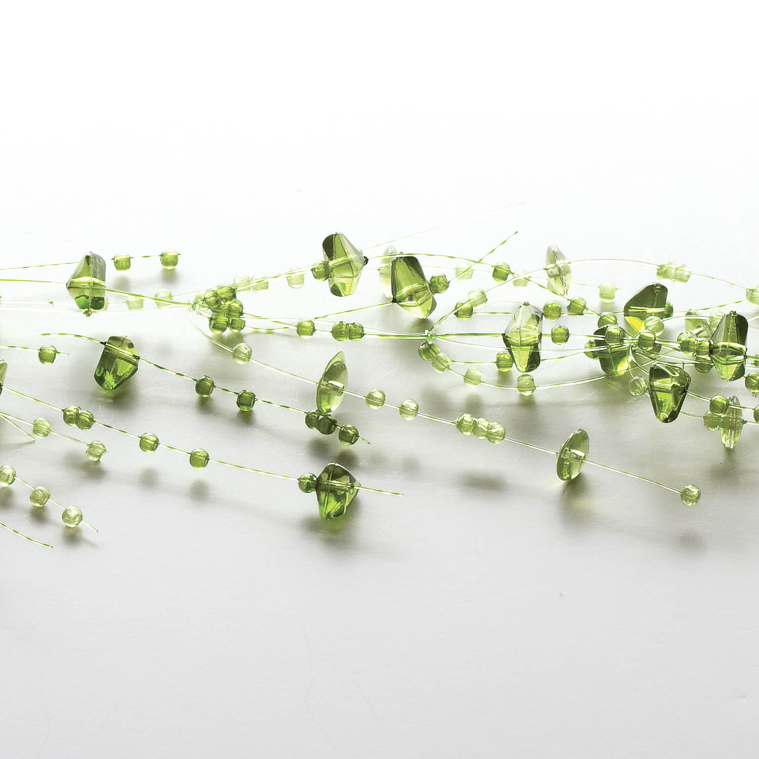 GREEN BEAD GARLAND