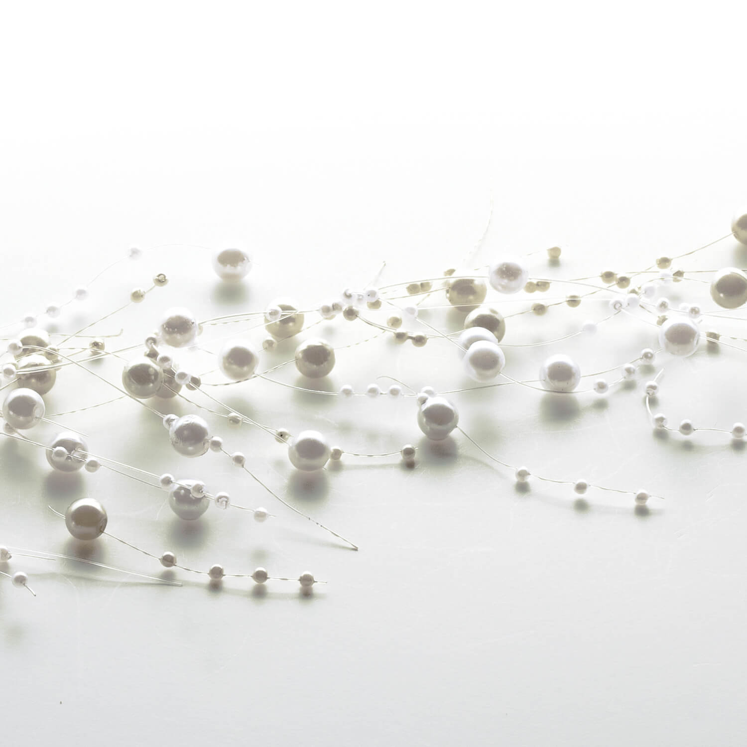 CREAM IVORY BEAD GARLAND