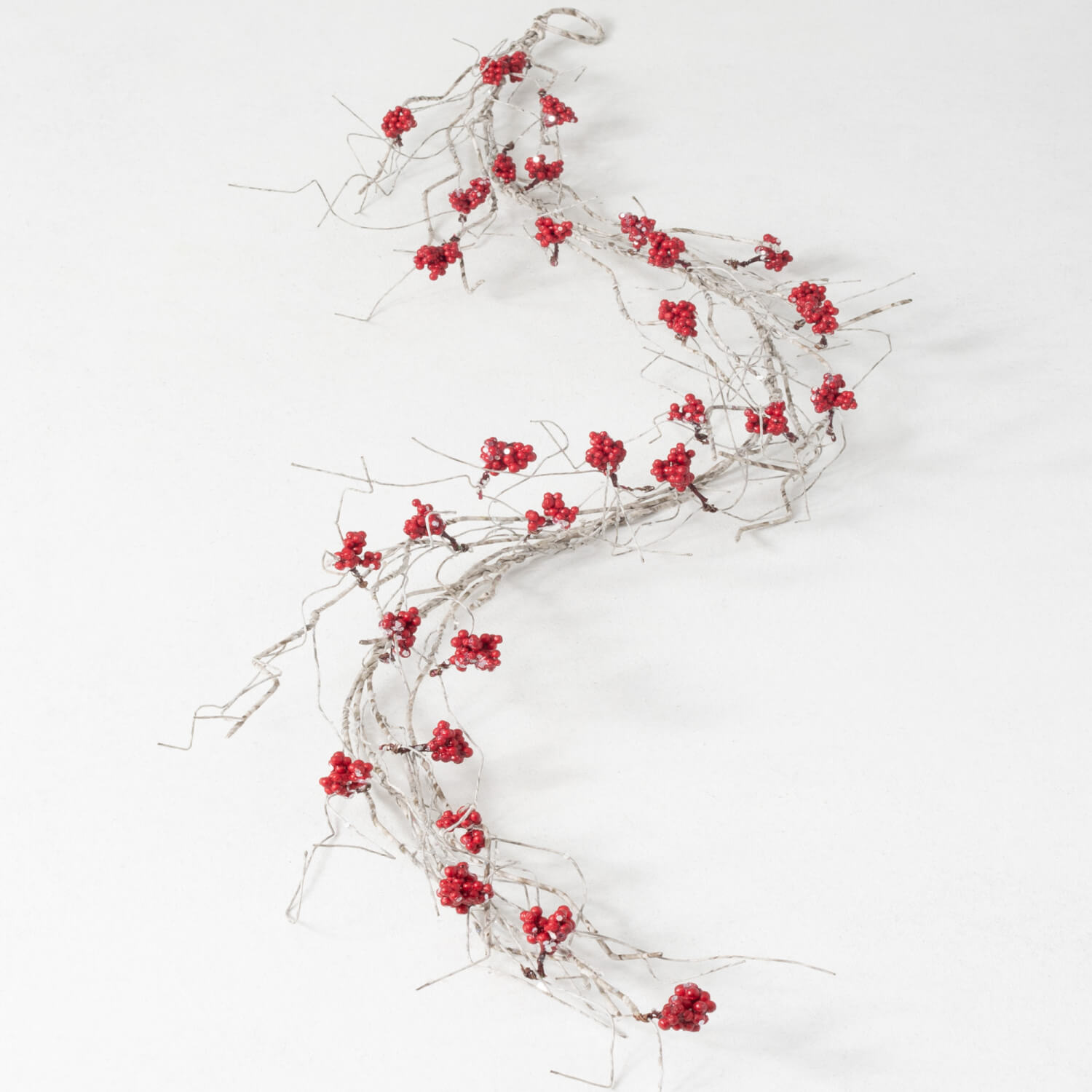 RED BERRY BIRCH TWIG GARLAND