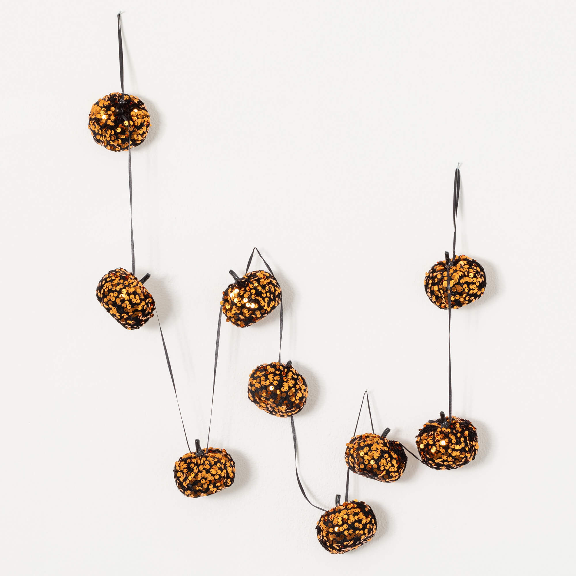 SHIMMER GOLD PUMPKIN GARLAND