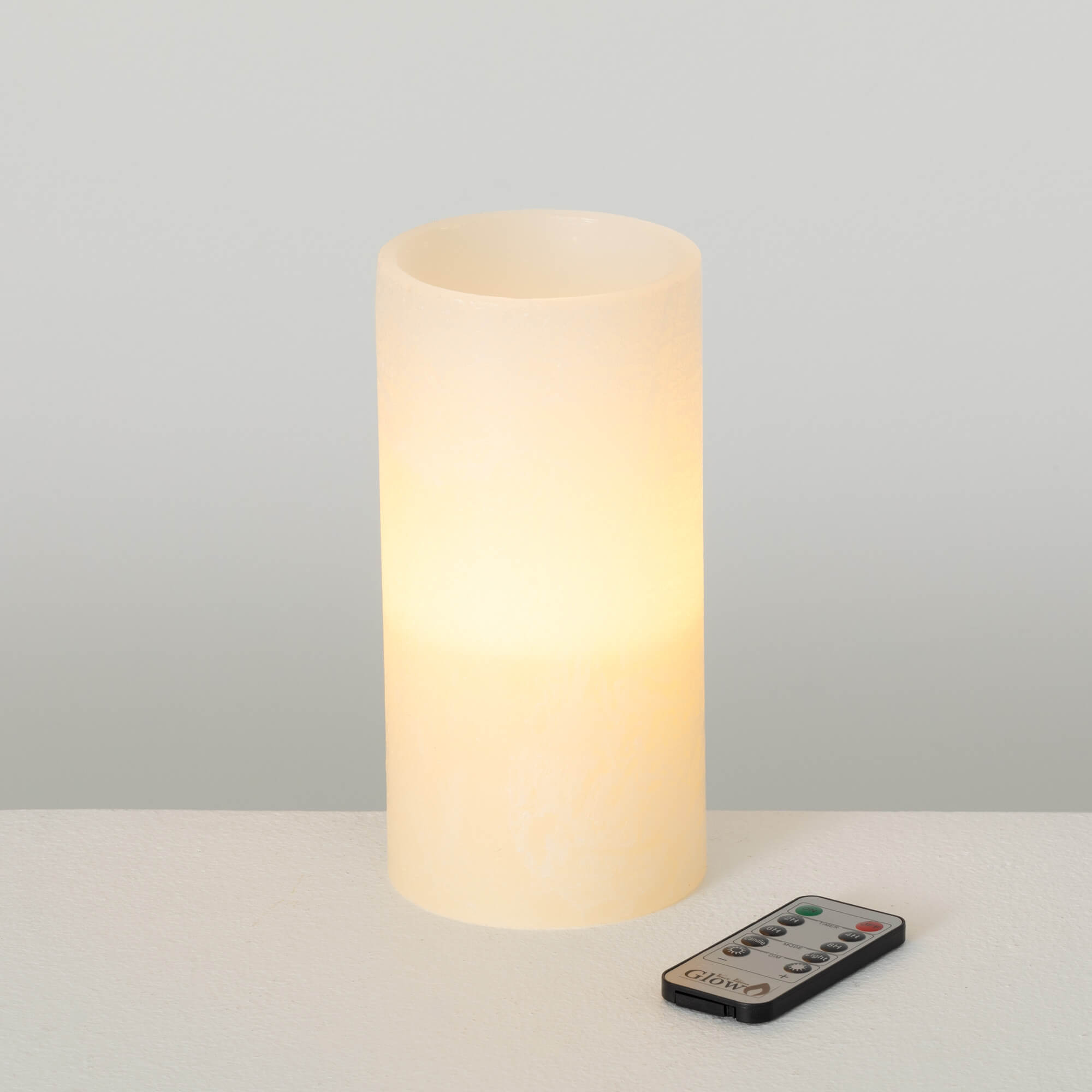 TIMBER LED GLOW CANDLE - MELON