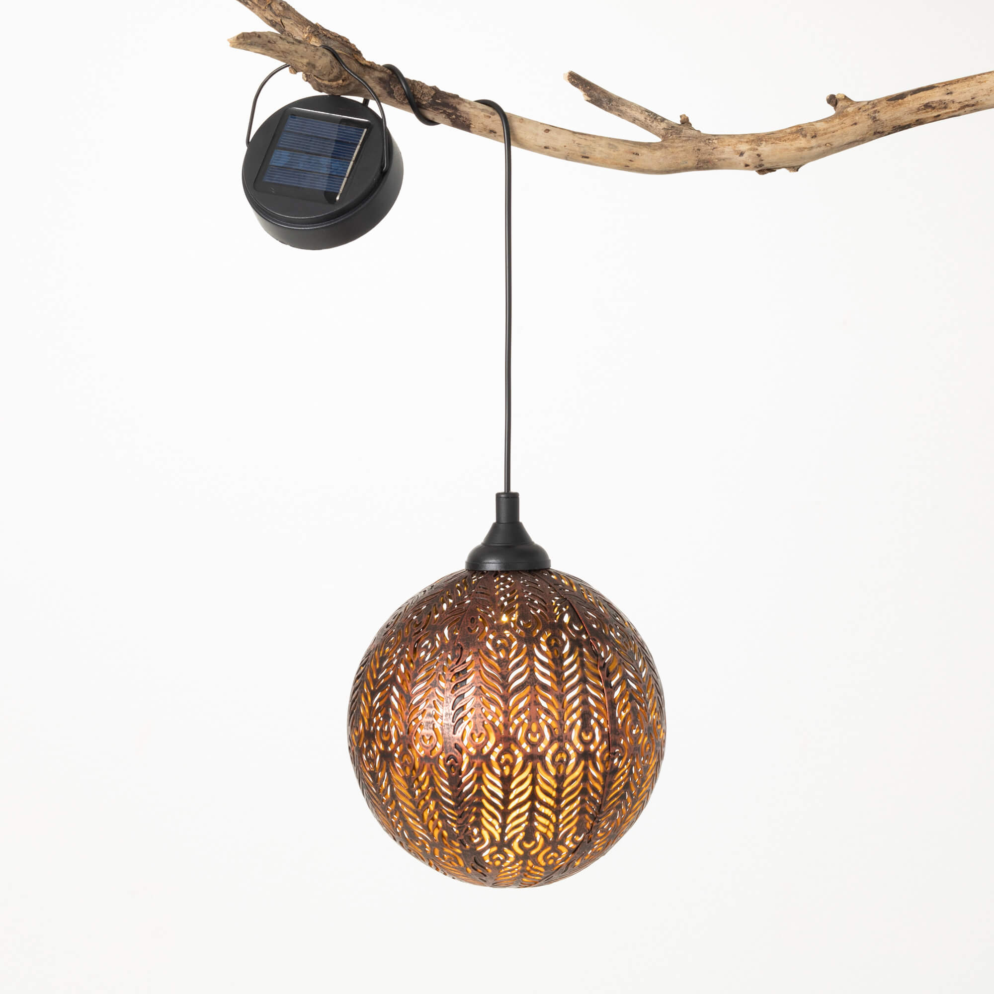 HANGING SPHERE SOLAR LIGHT