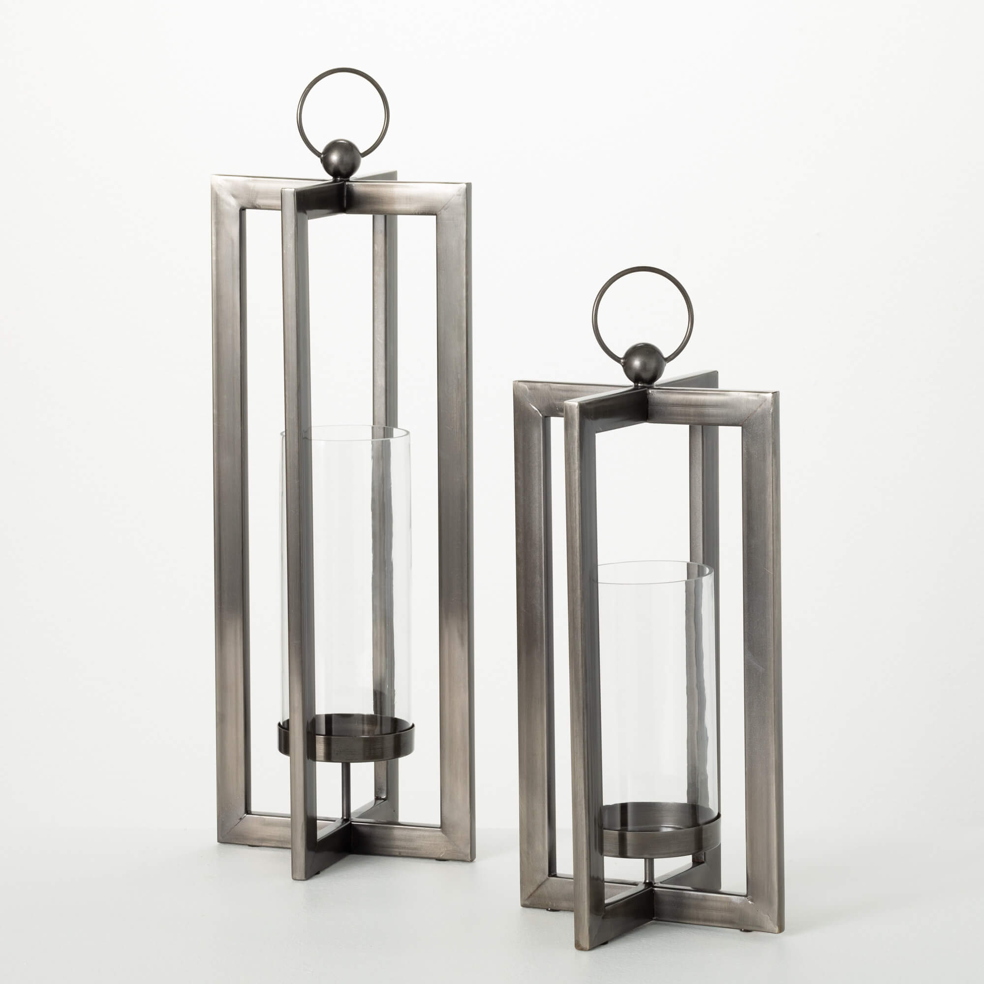 MODERN INDUSTRIAL LANTERN SET